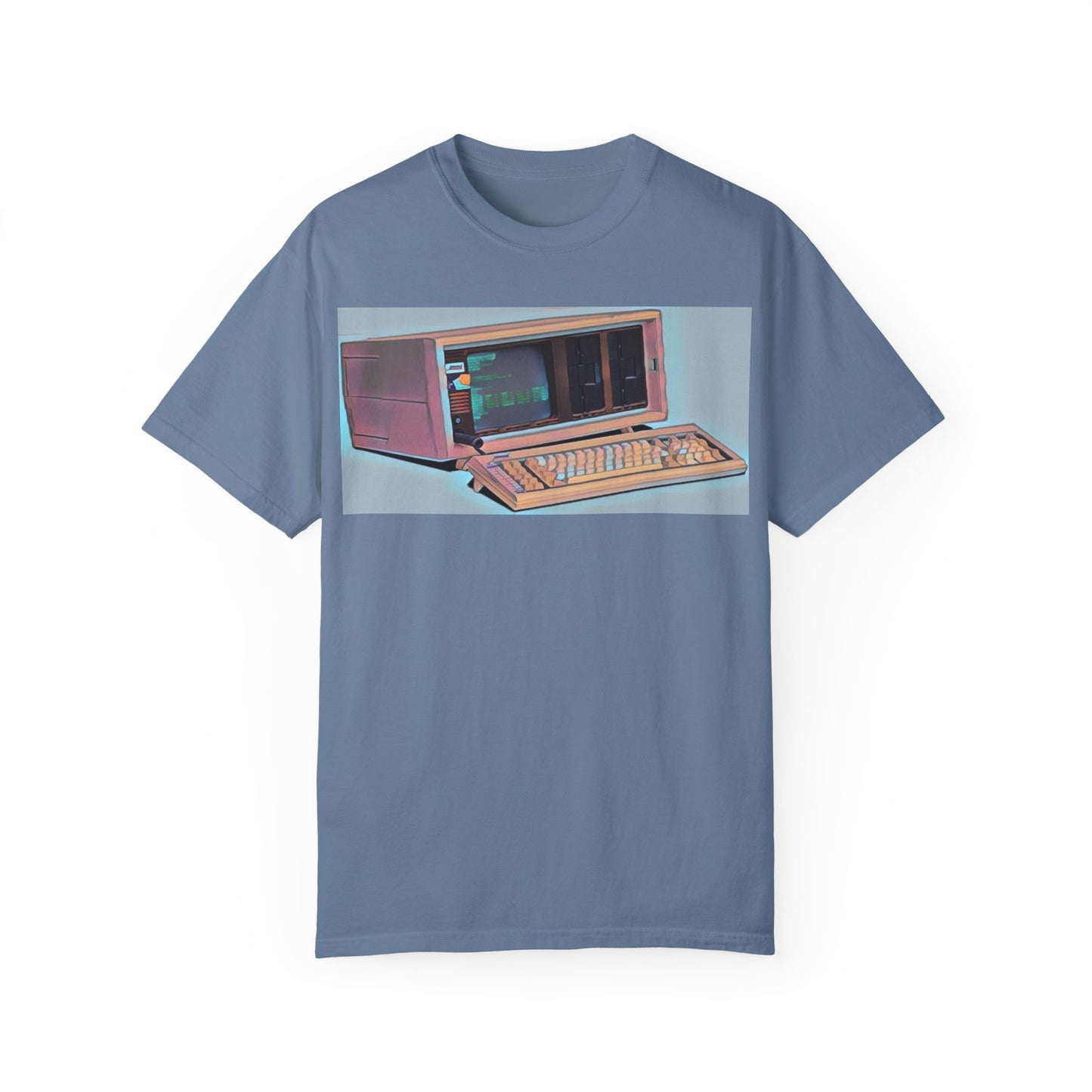 Classic Luggable PC T-Shirt - Modern Art Color