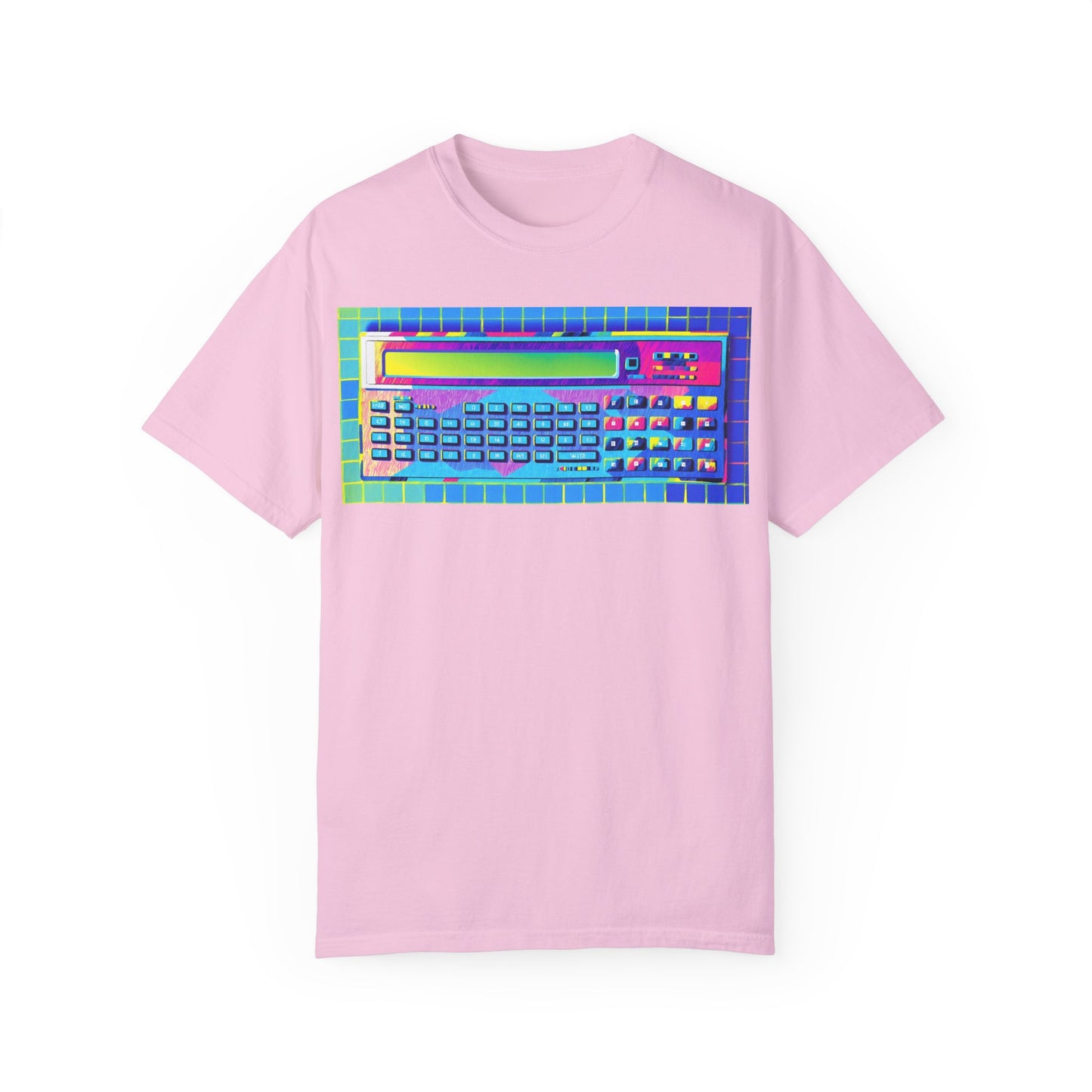 Classic Pocket PC T-Shirt - Modern Art Multi-Color
