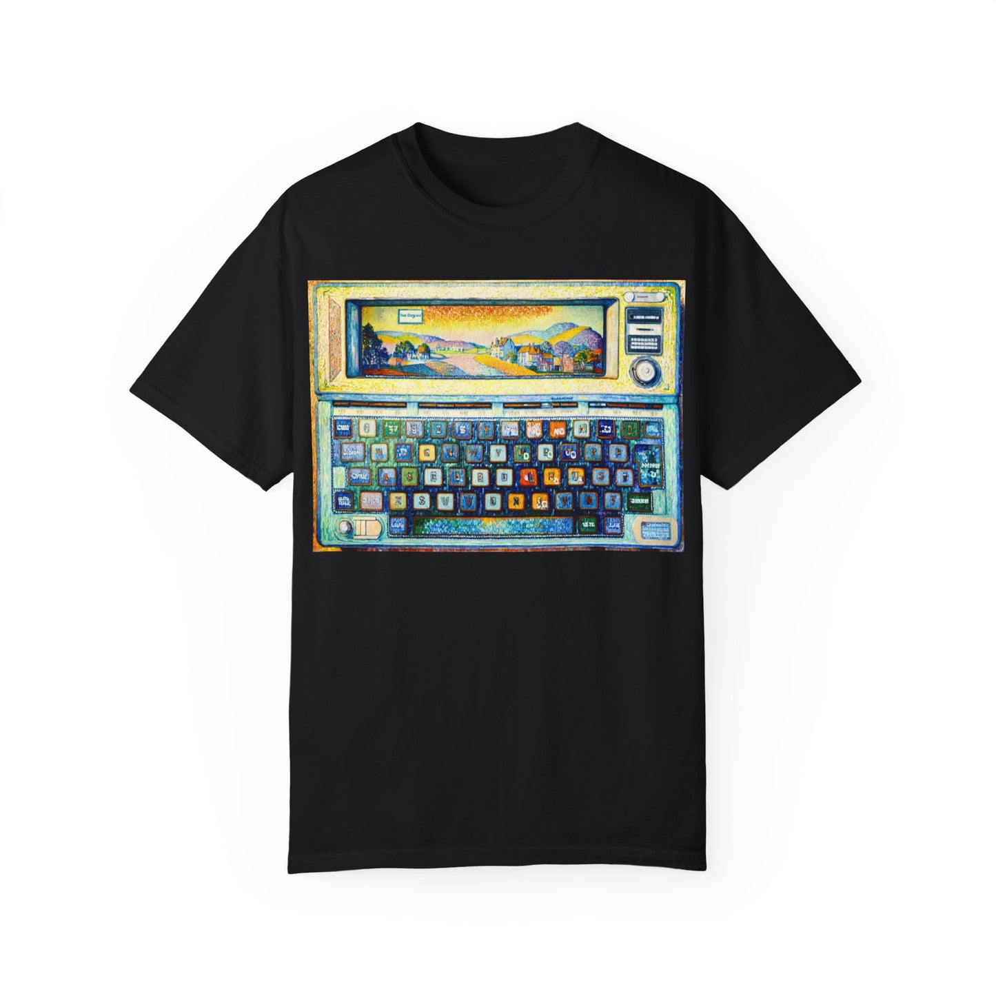 Classic Laptop PC T-Shirt - Paint Art Classic