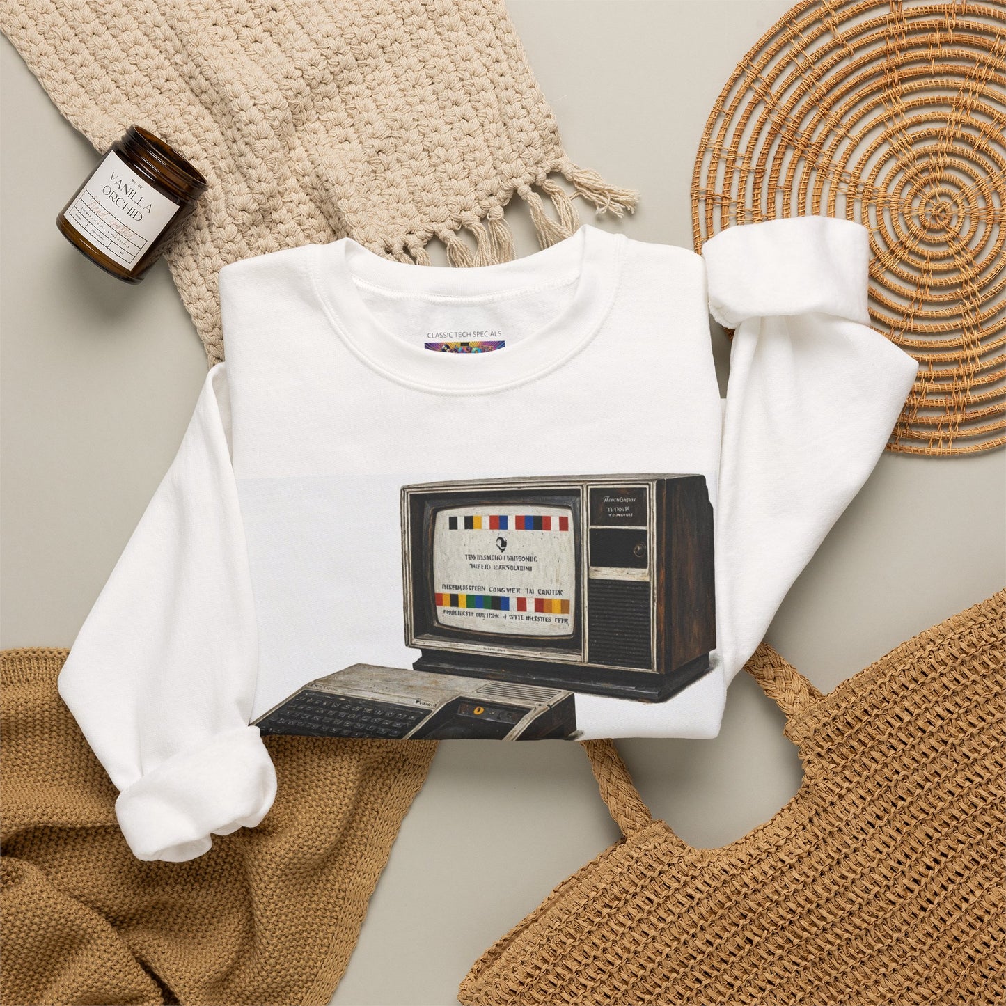 TI-99/4A Classic Gaming Crewneck Sweatshirt