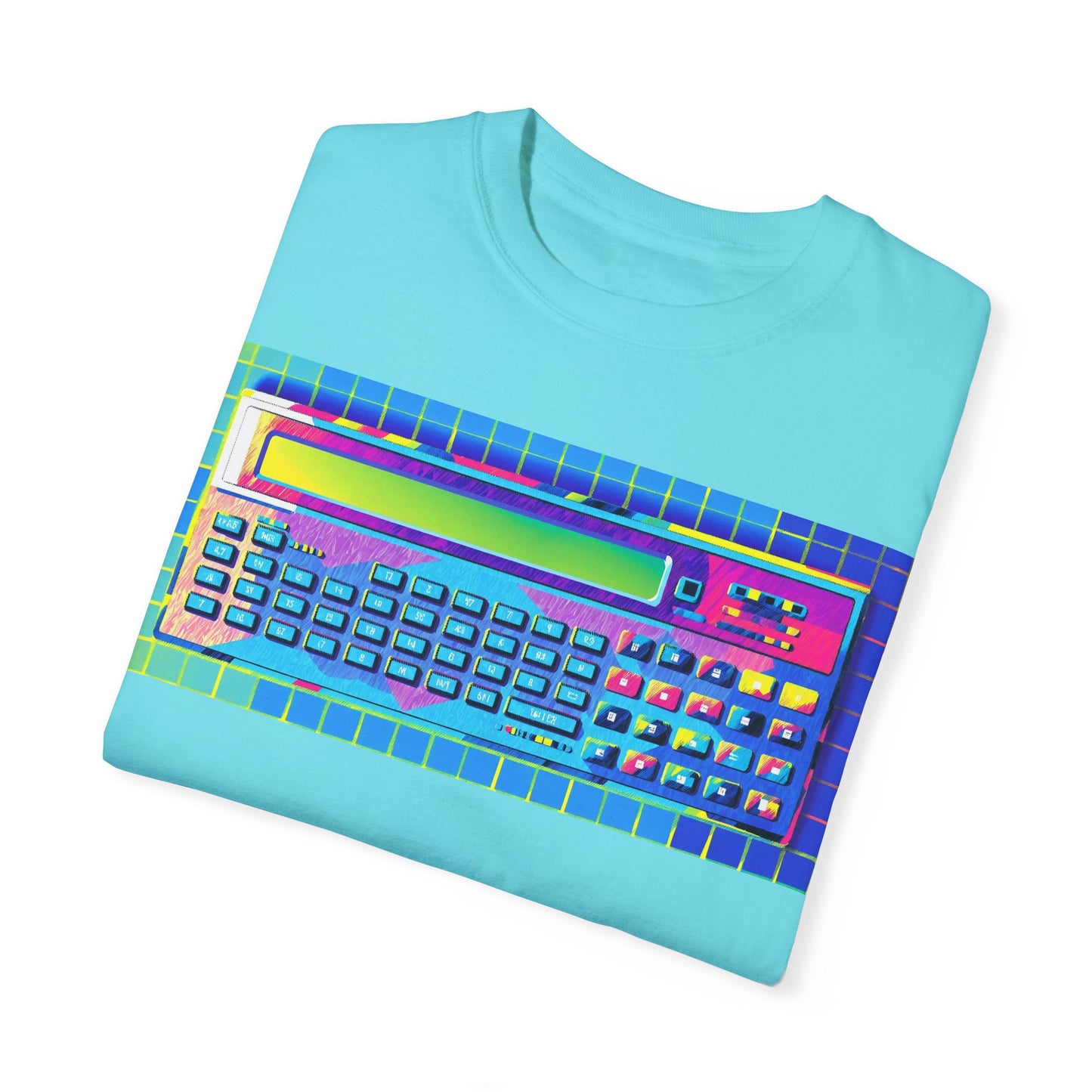 Classic Pocket PC T-Shirt - Modern Art Multi-Color