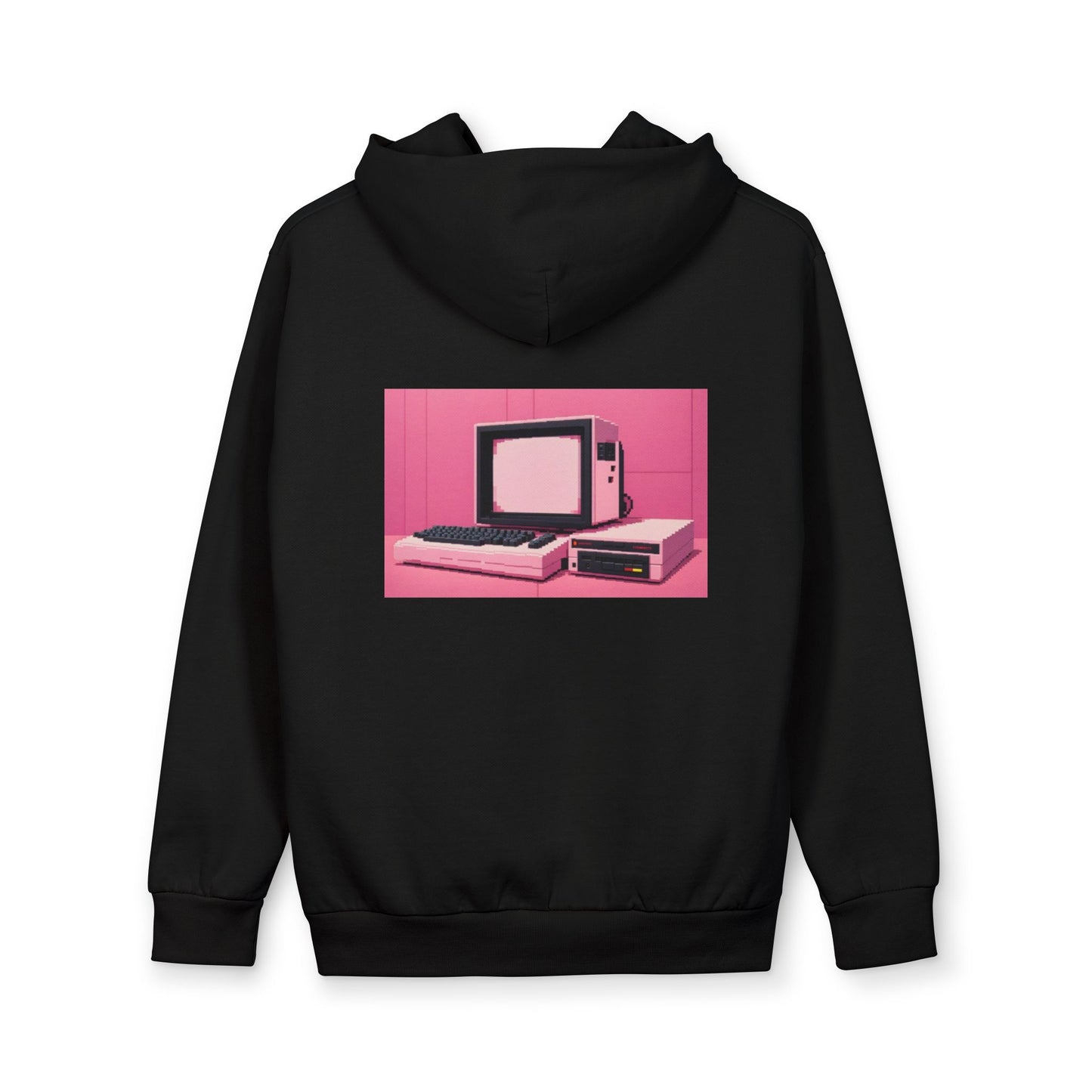 Retro Computer Hoodie — Vintage Home Computer Graphic Pullover