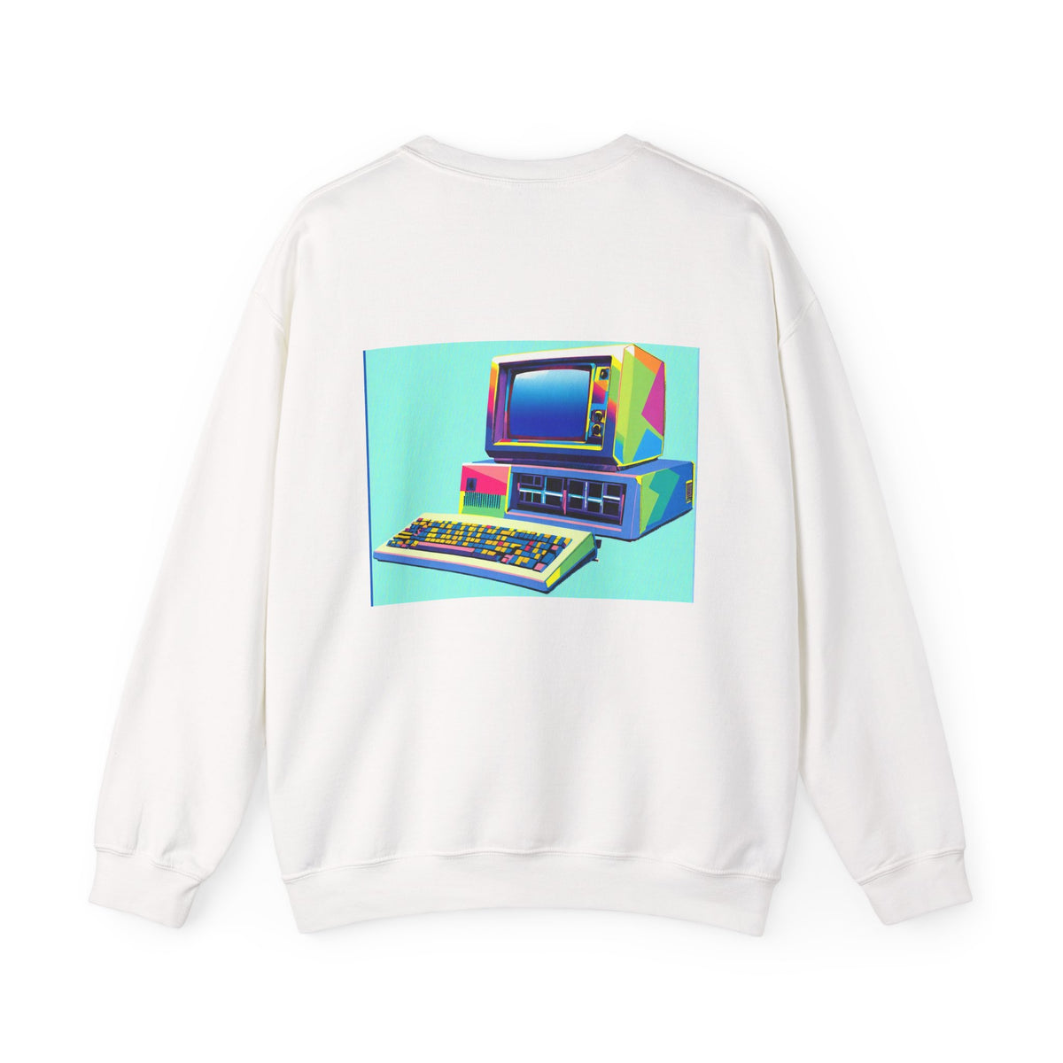 Classic PC Themed Crewneck Sweatshirt - 5150 Vintage PC Graphic