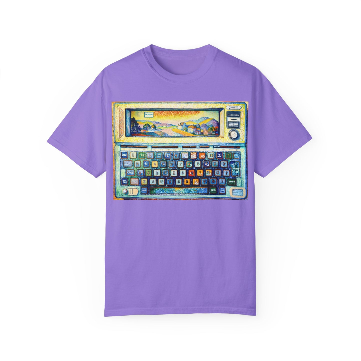 Classic Laptop PC T-Shirt - Paint Art Classic
