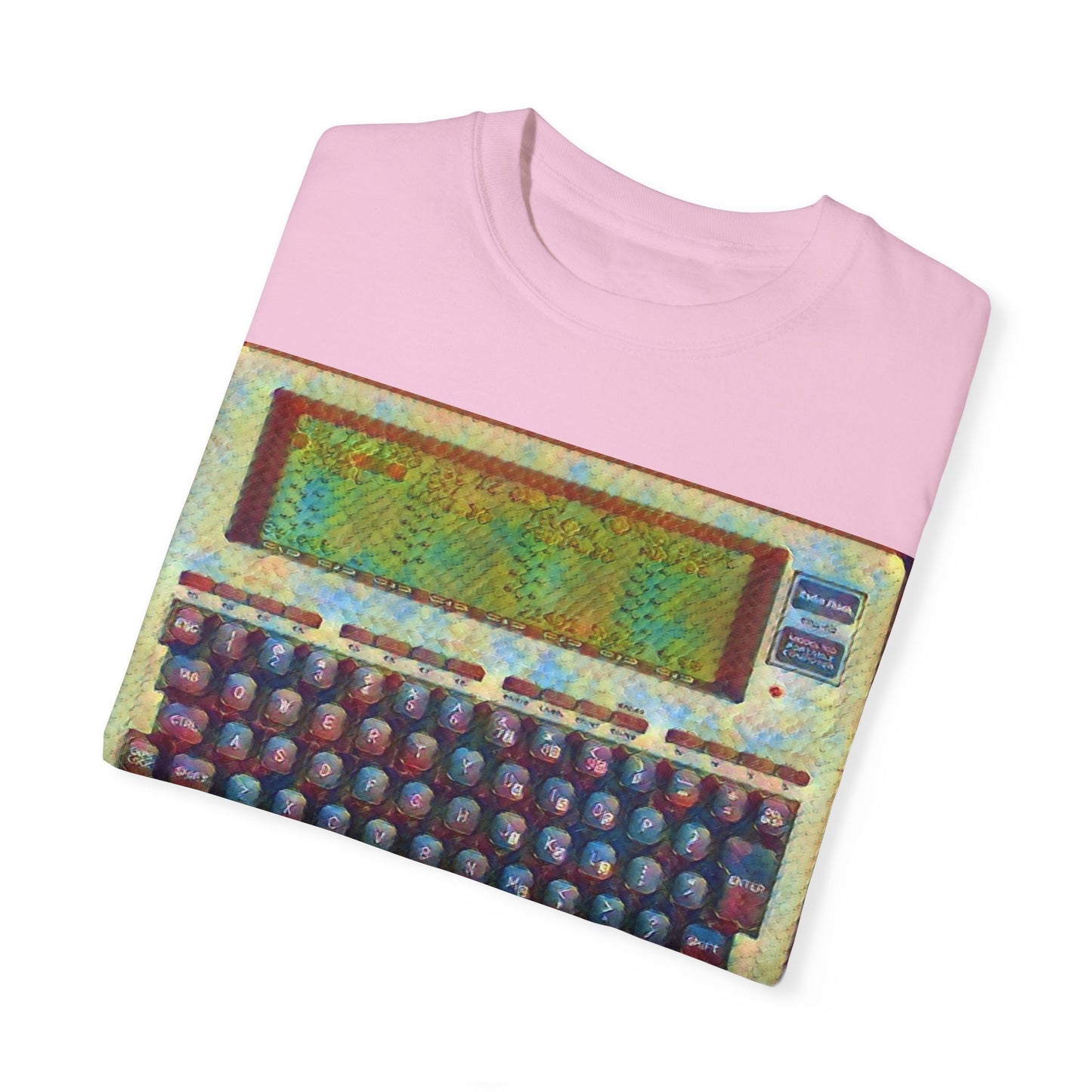 Classic Laptop PC T-Shirt - Paint Art Color