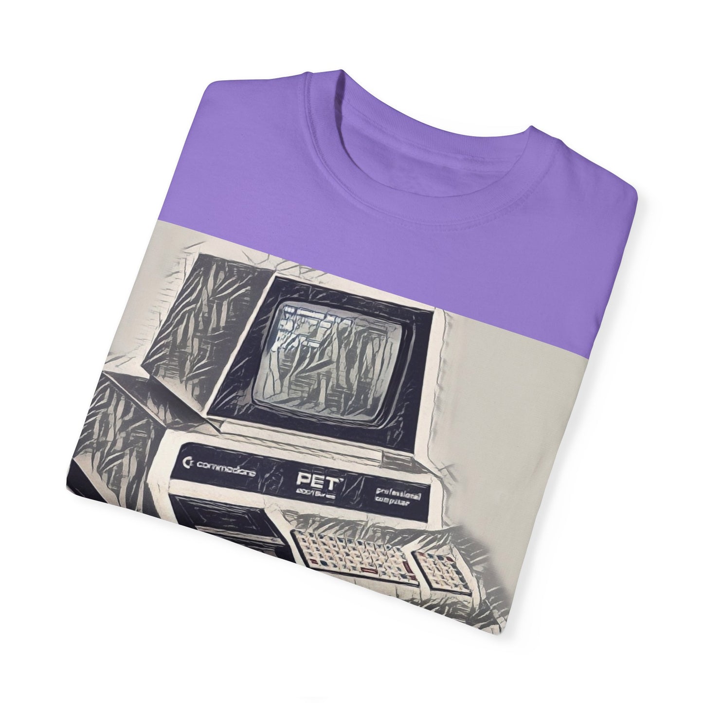 PET Computer T-Shirt - Ink Art Monochrome