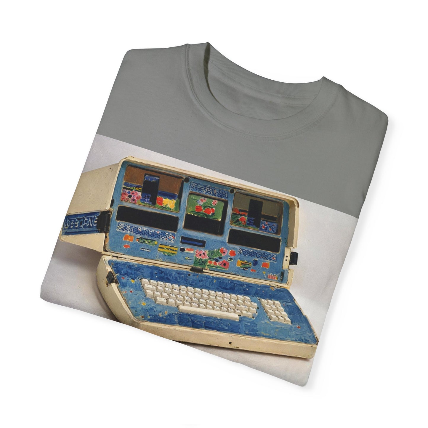 OSBORNE Computer T-Shirt - Floral Art Color