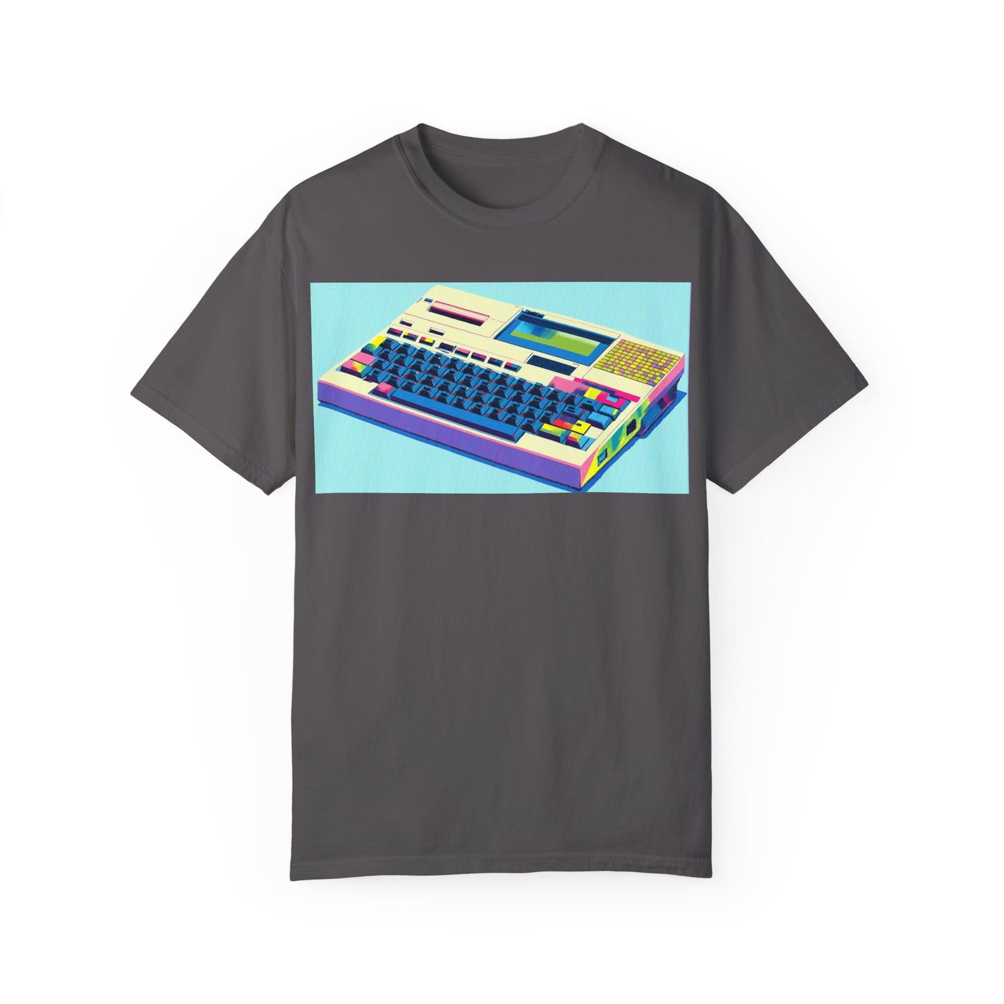Classic Laptop Computer T-Shirt - Print Art Multi-Color