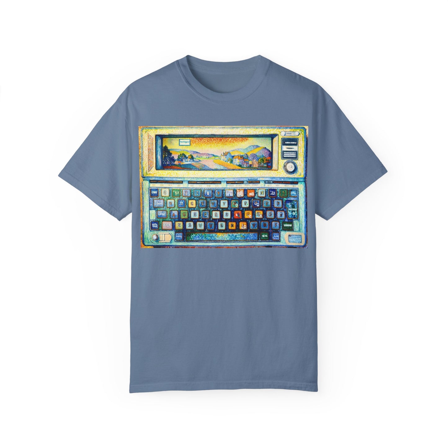 Classic Laptop PC T-Shirt - Paint Art Classic