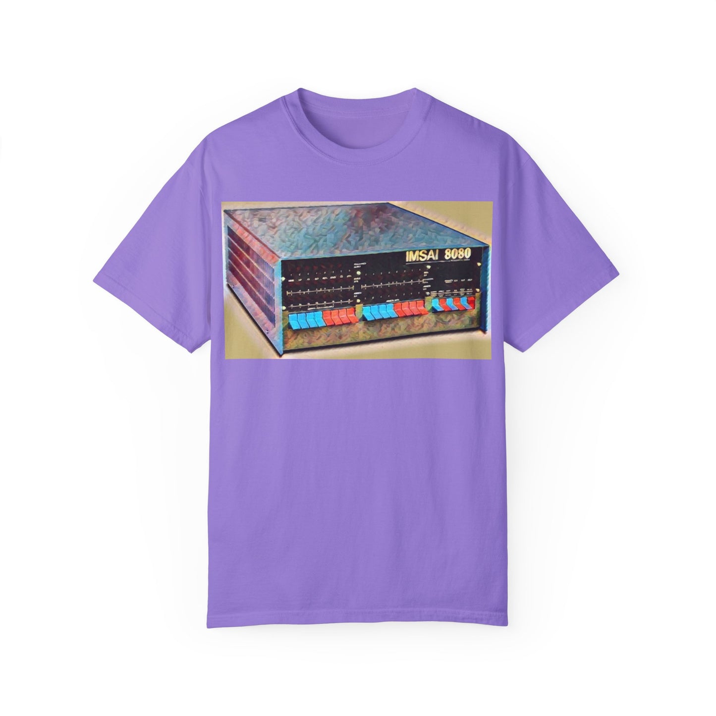 IMSAI 8080 Computer T-Shirt - Paint Art Color
