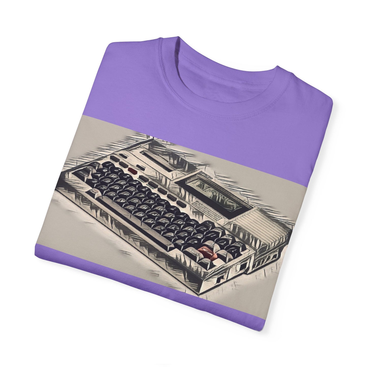 Classic Laptop Computer T-Shirt - Ink Art Limited Color