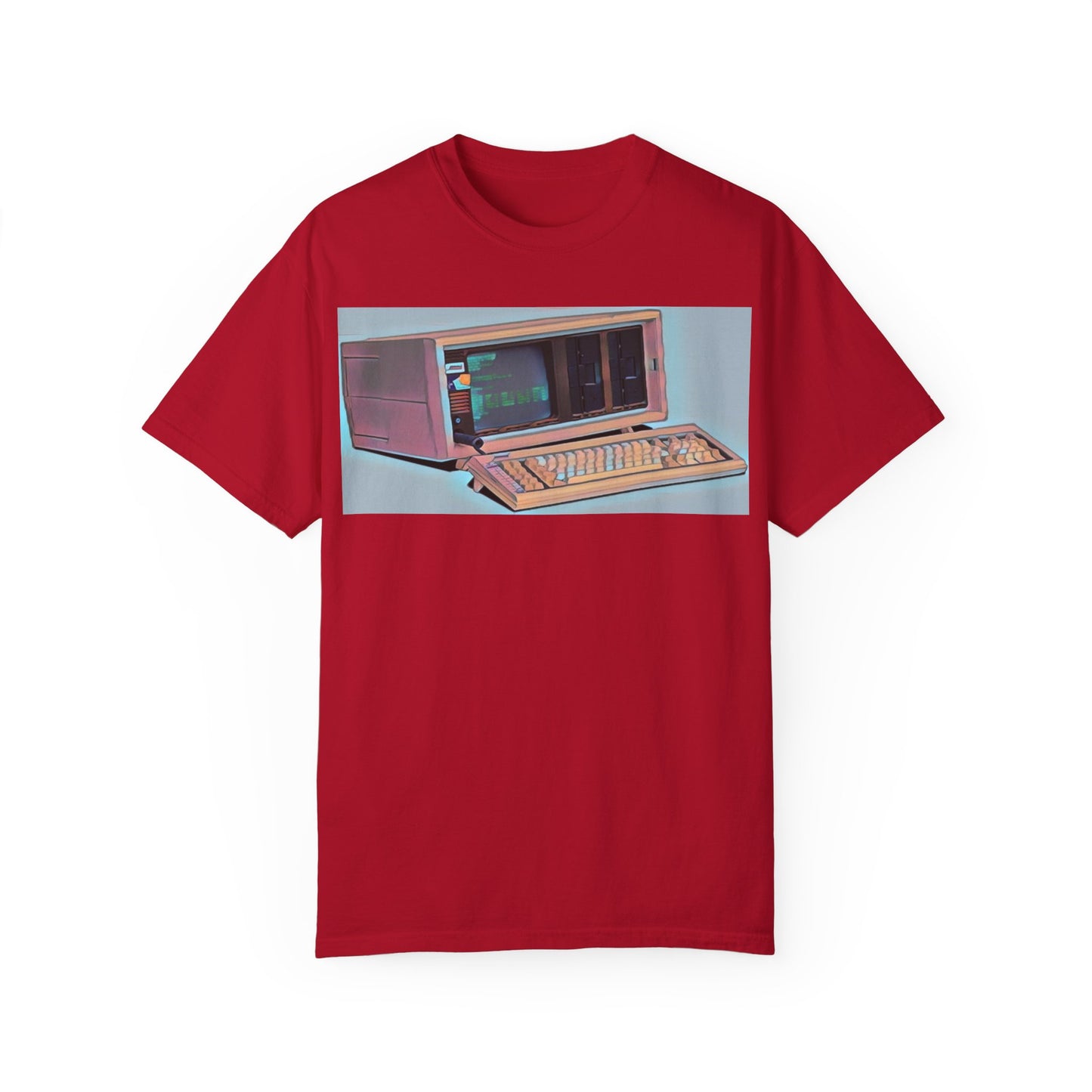 Classic Luggable PC T-Shirt - Modern Art Color