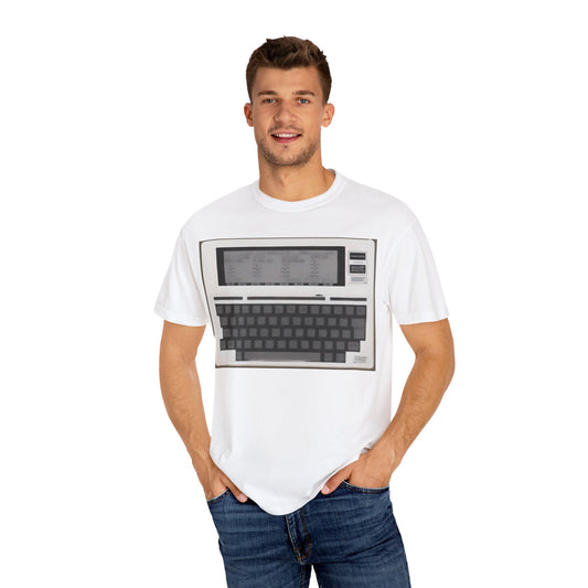 Classic Laptop PC T-Shirt - Print Art Monochrome