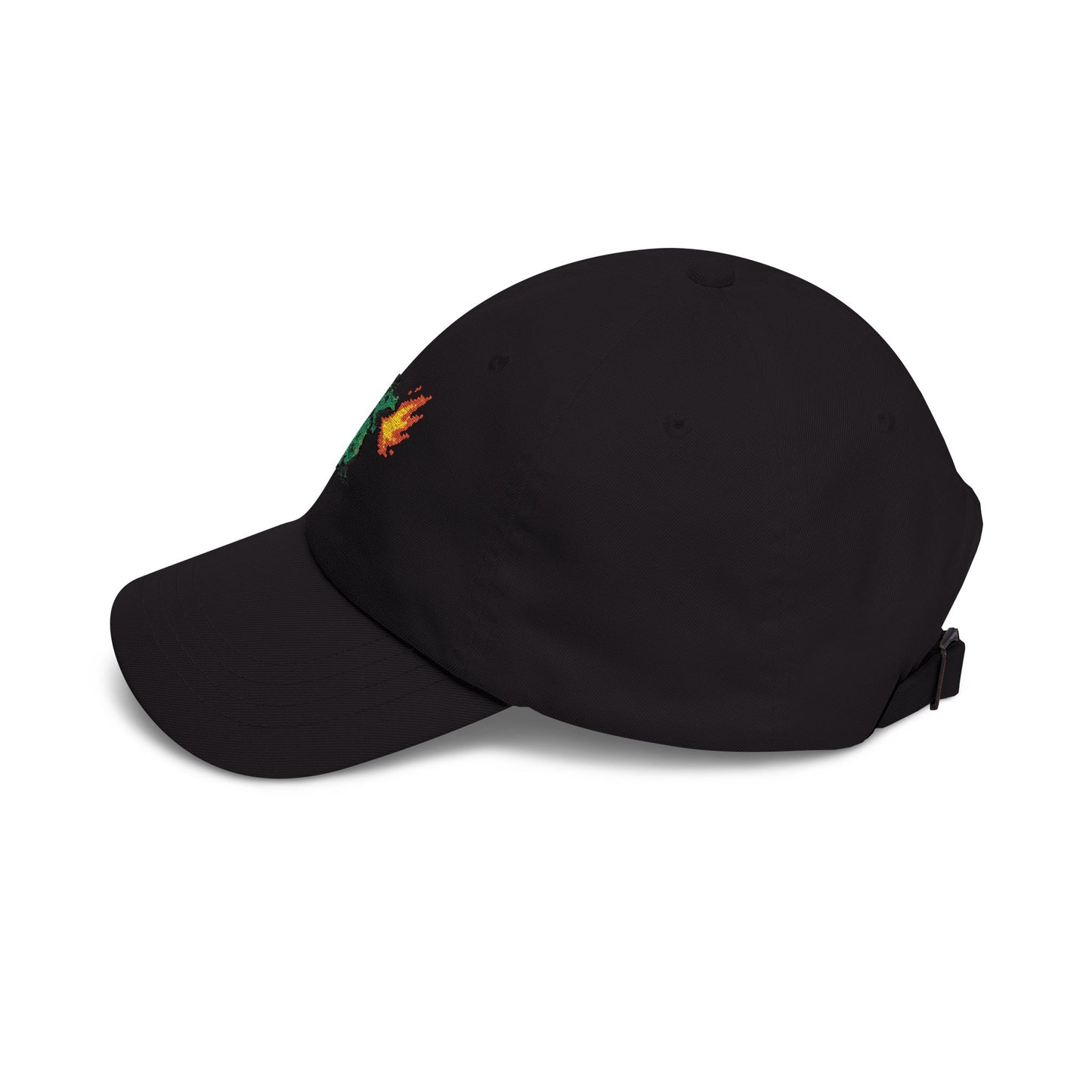 Pixel Dragon Dad Cap — Retro Gaming Fire-Breathing Dragon Baseball Hat