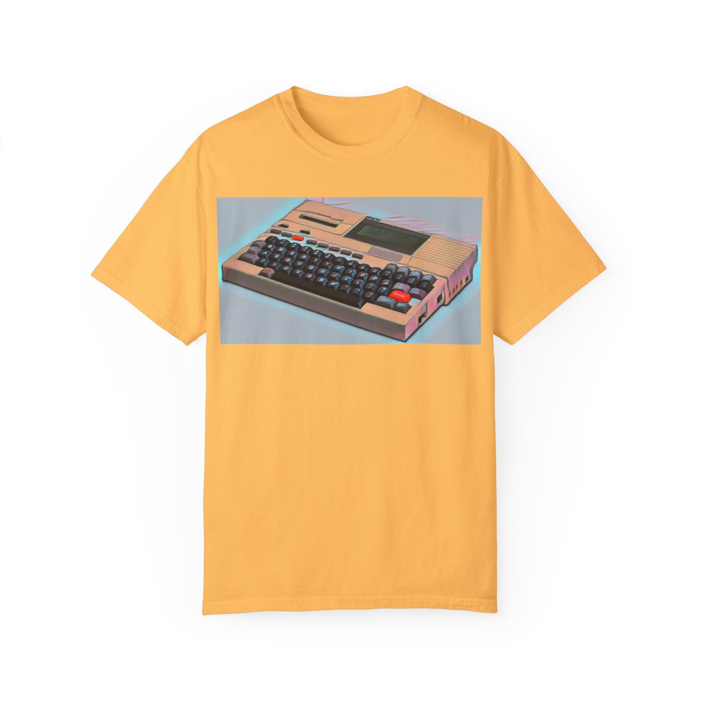 Classic Laptop Computer T-Shirt - Modern Art Color