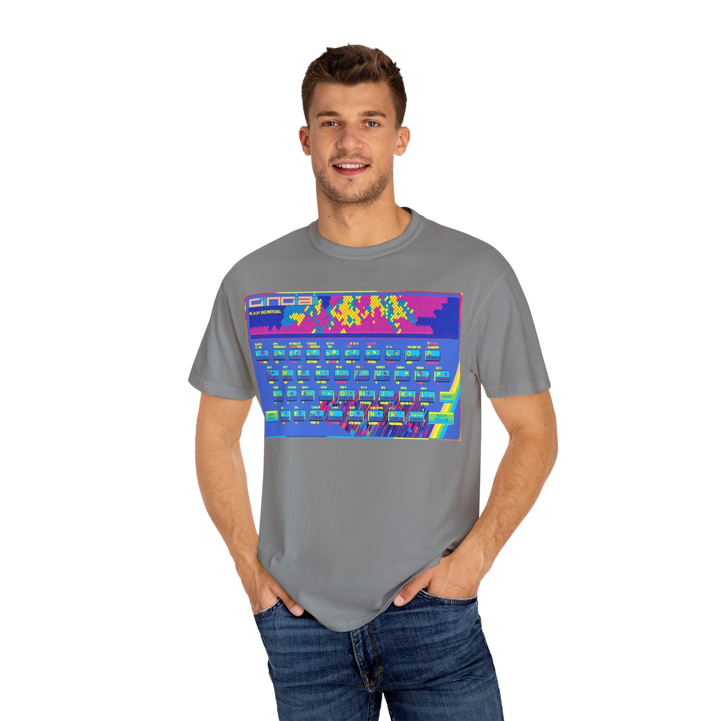 Sinclair Spectrum T-Shirt - Modern Art Multi-Color