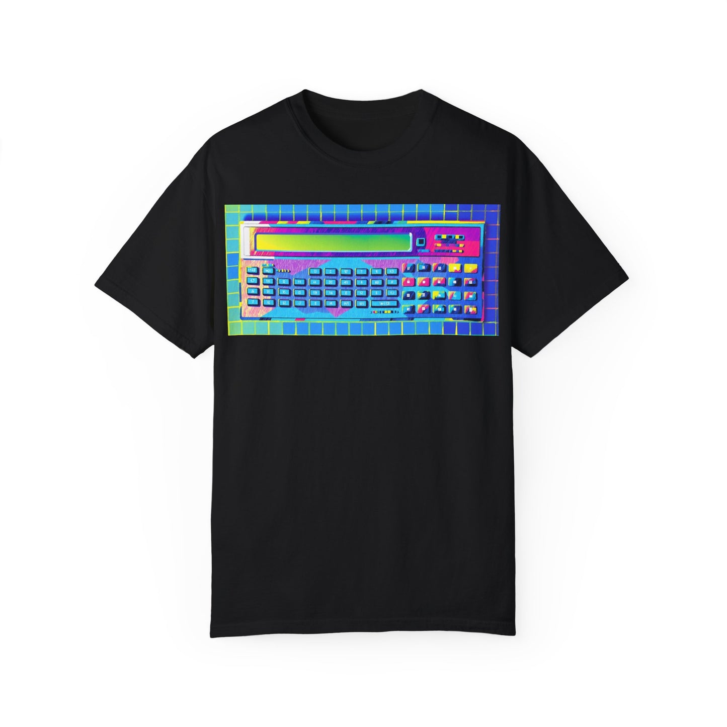 Classic Pocket PC T-Shirt - Modern Art Multi-Color