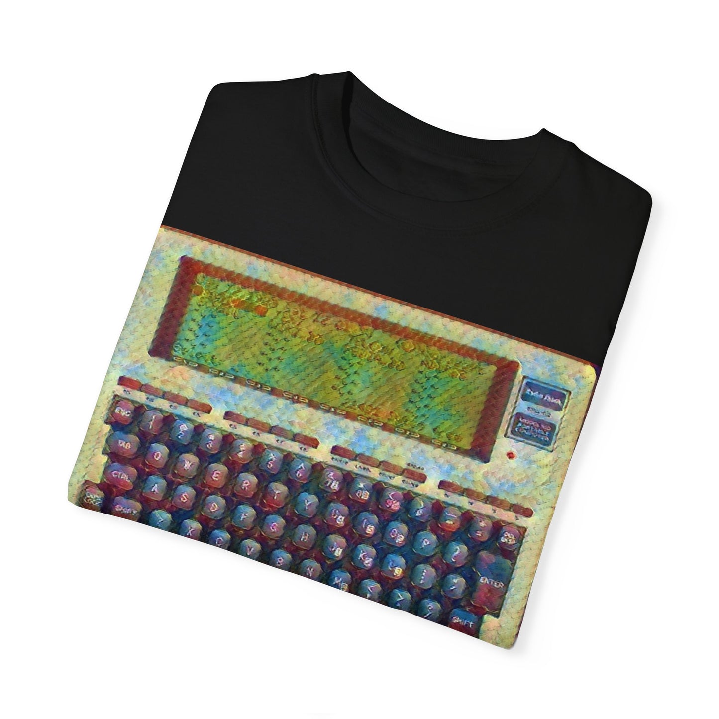 Classic Laptop PC T-Shirt - Paint Art Color