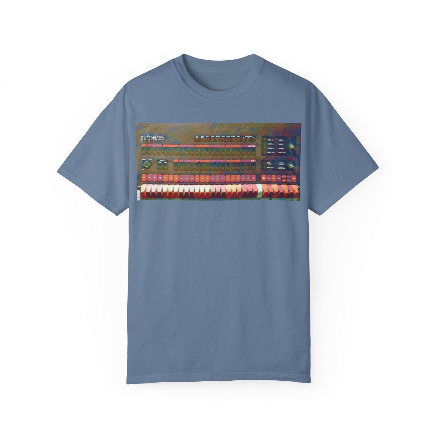 Classic Mini Computer T-Shirt - Paint Art Color