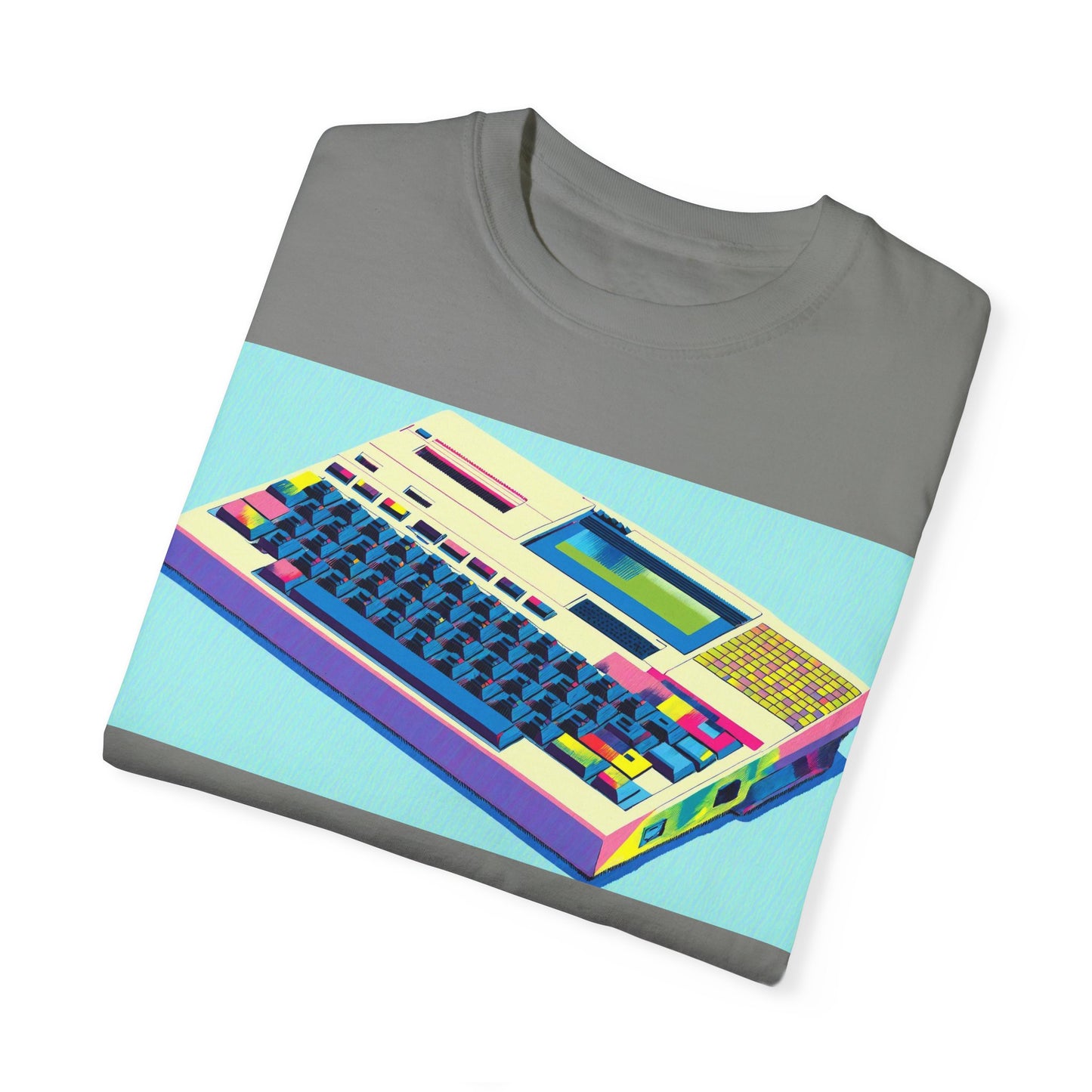 Classic Laptop Computer T-Shirt - Print Art Multi-Color