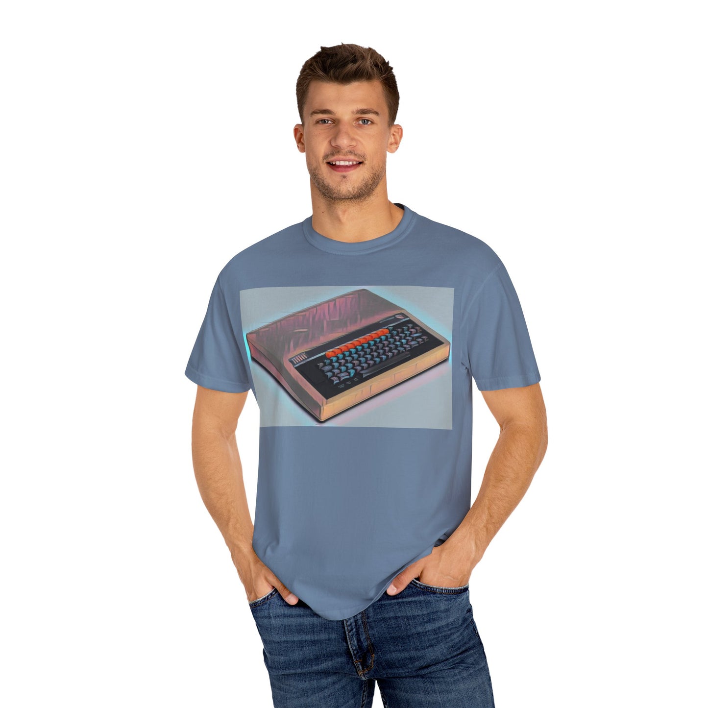 Classic Micro Computer T-Shirt - Modern Art Color