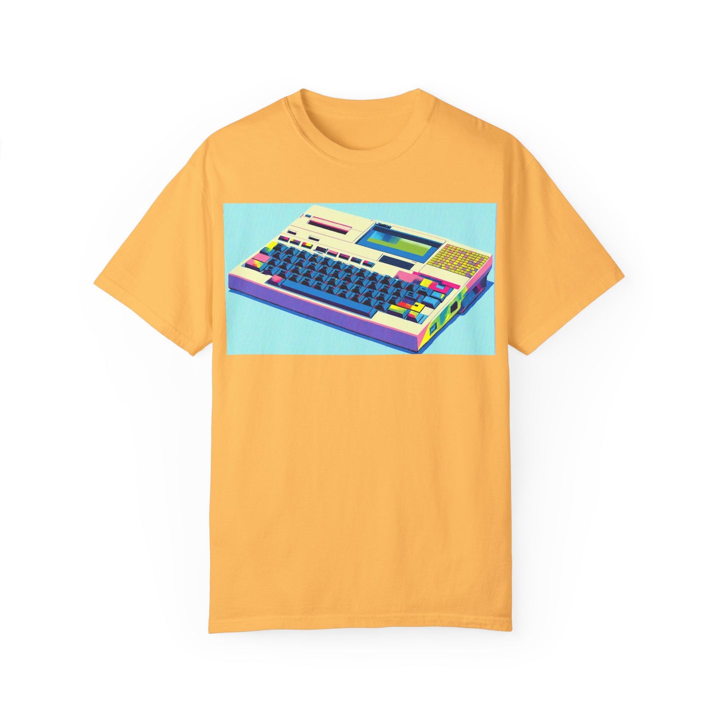 Classic Laptop Computer T-Shirt - Print Art Multi-Color