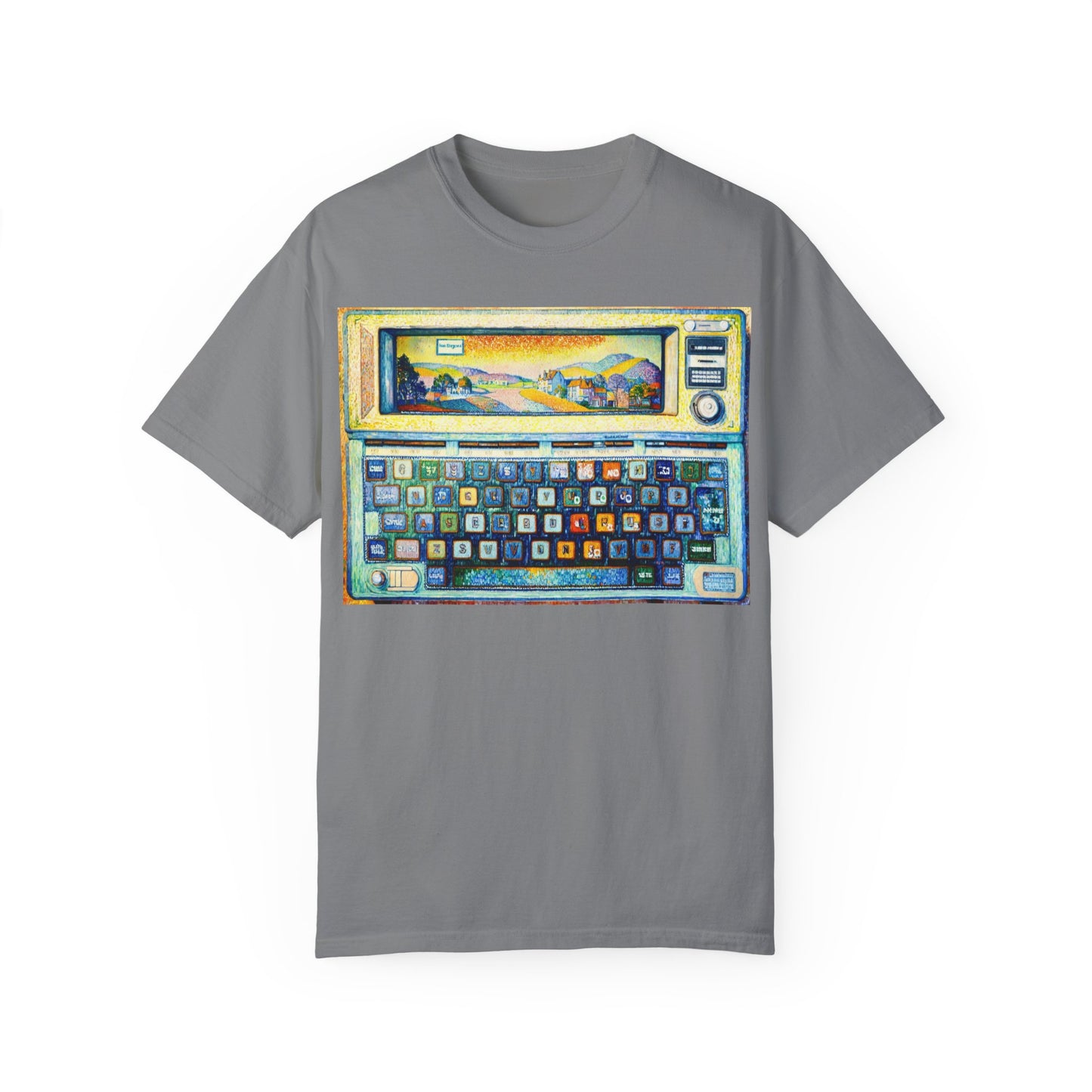 Classic Laptop PC T-Shirt - Paint Art Classic