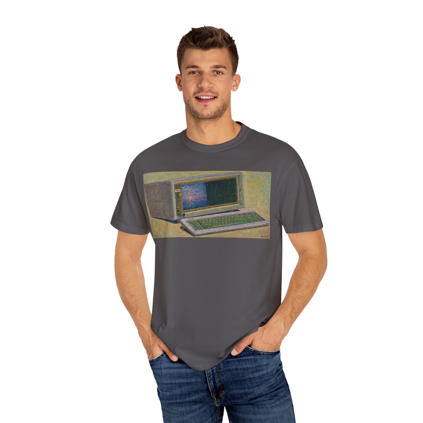 Classic Luggable PC T-Shirt - Paint Art Color