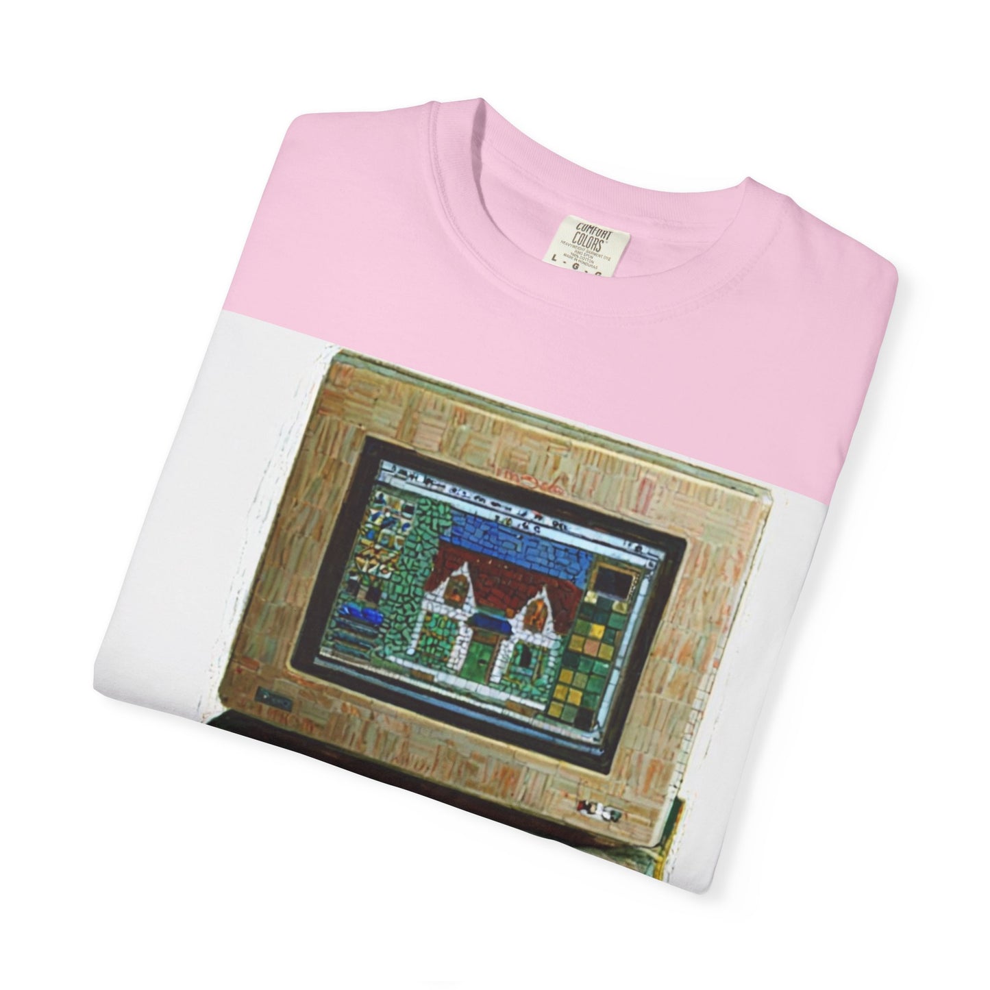 Classic business machine inspired T-Shirt  | Oil Paint Art | Ideal for tech enthusiasts and collectors