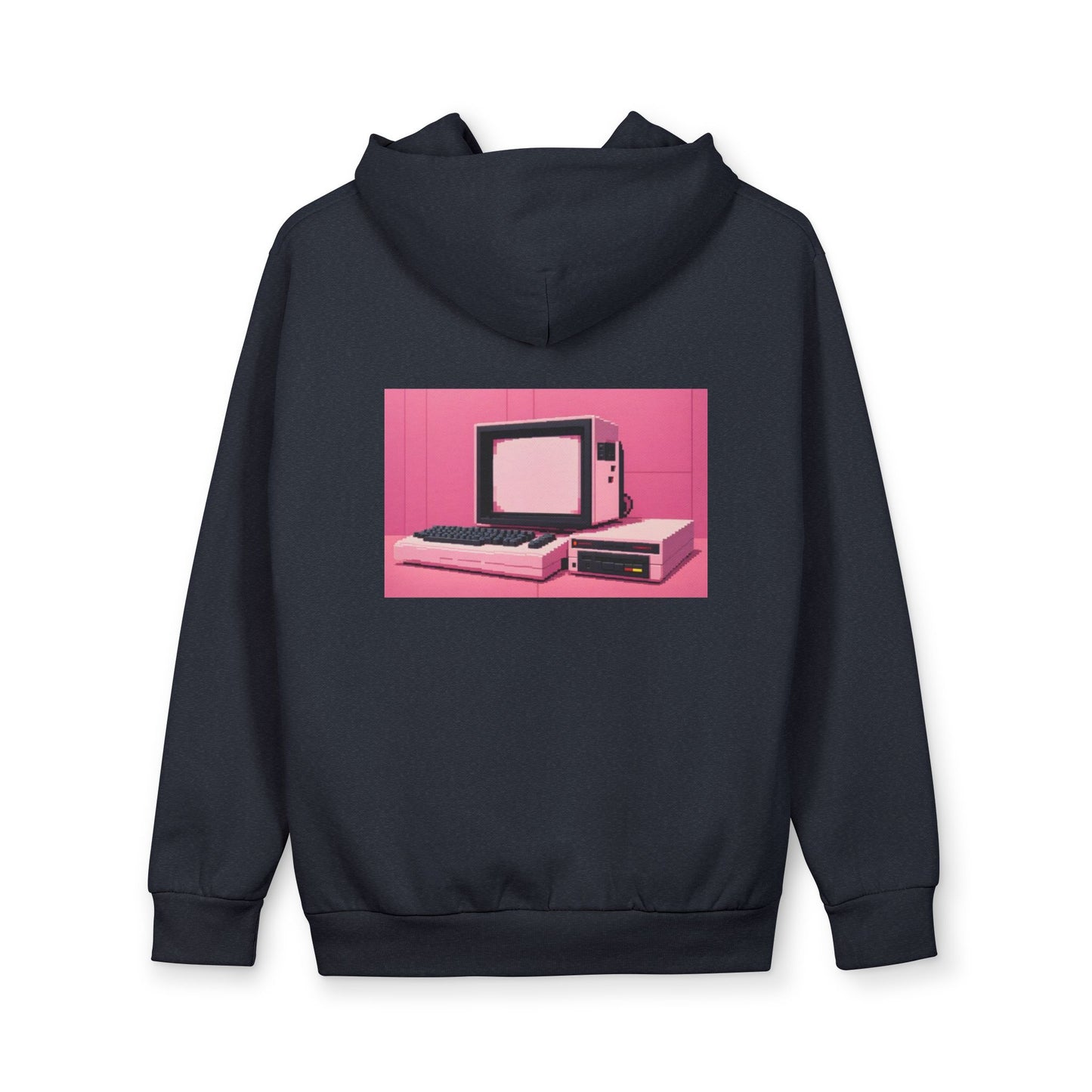 Retro Computer Hoodie — Vintage Home Computer Graphic Pullover