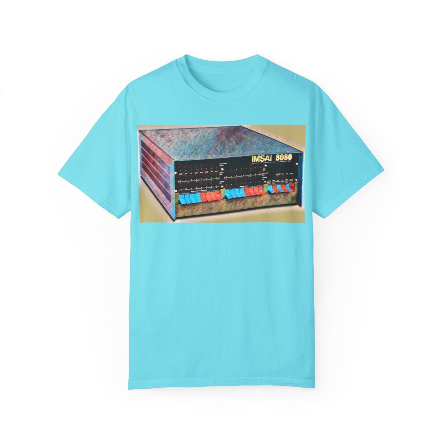 IMSAI 8080 Computer T-Shirt - Paint Art Color