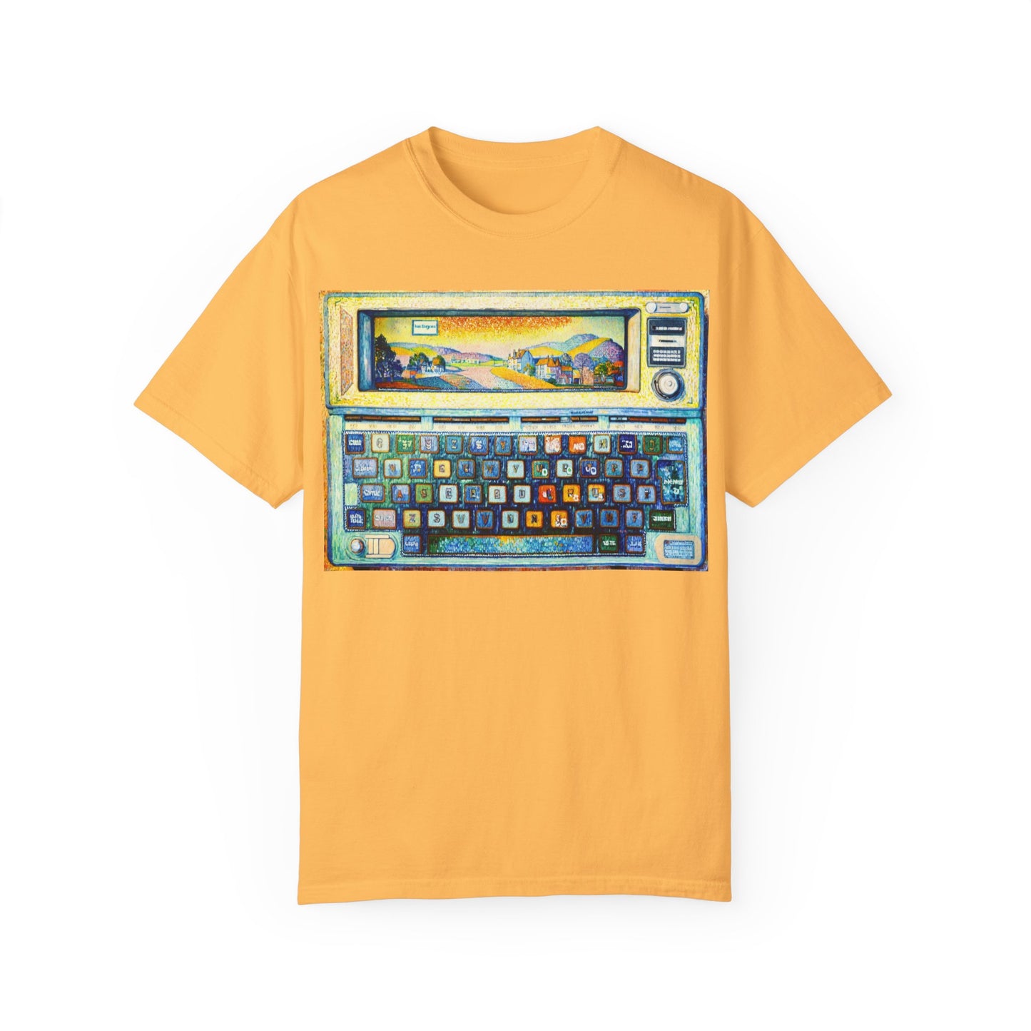 Classic Laptop PC T-Shirt - Paint Art Classic