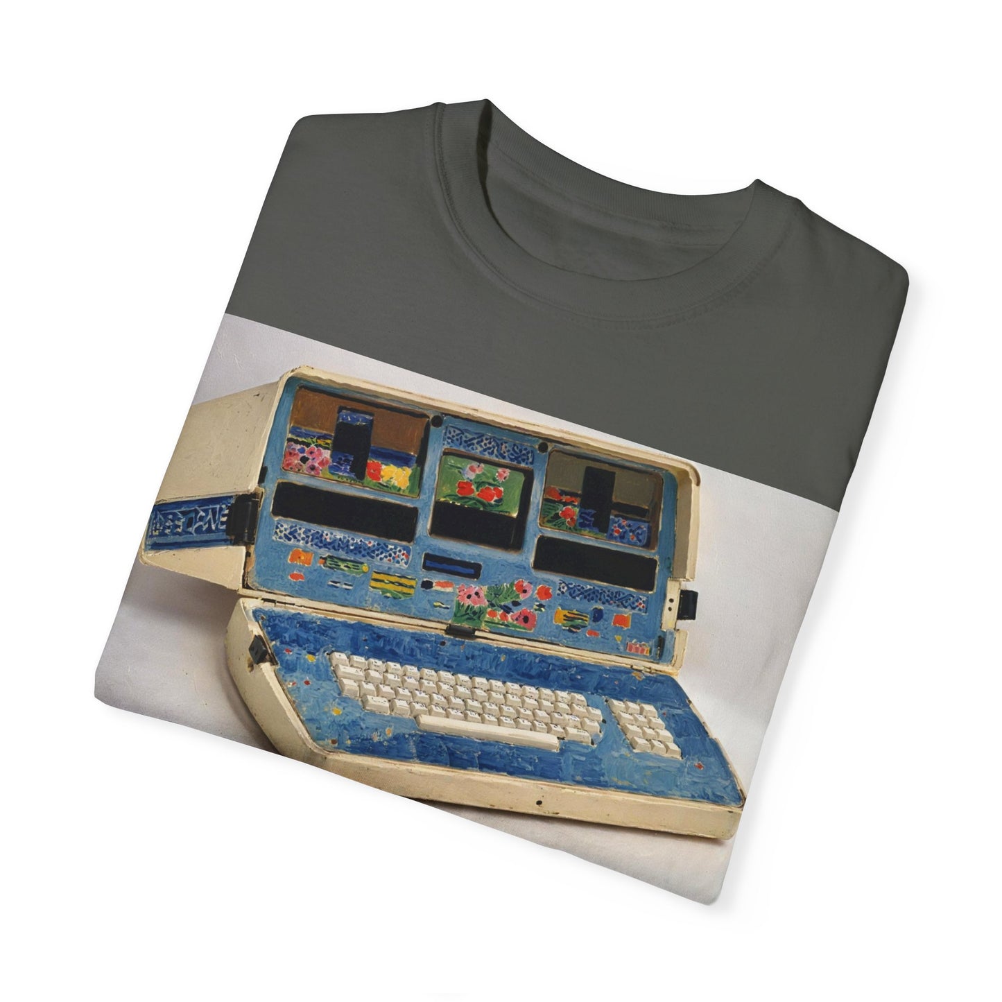 OSBORNE Computer T-Shirt - Floral Art Color
