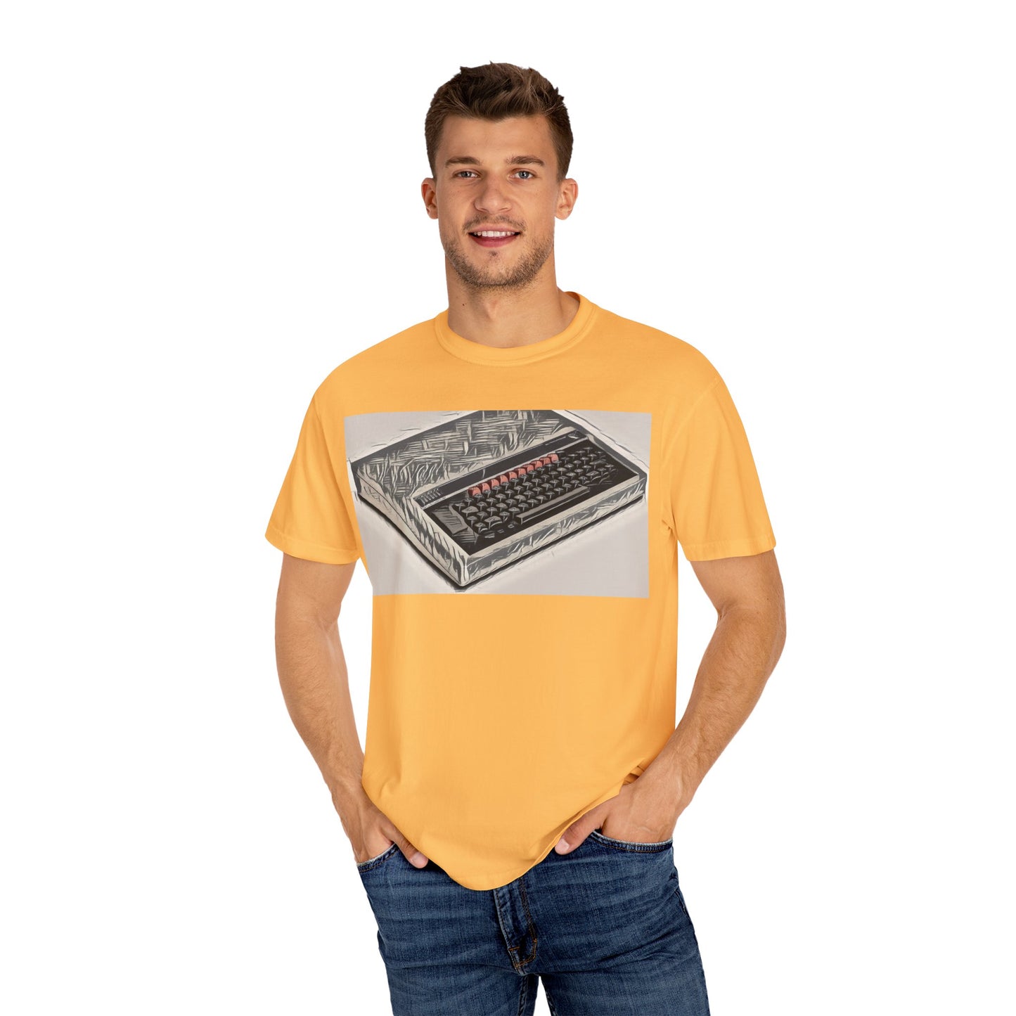 Classic Micro Computer T-Shirt - Ink Art Limited Color