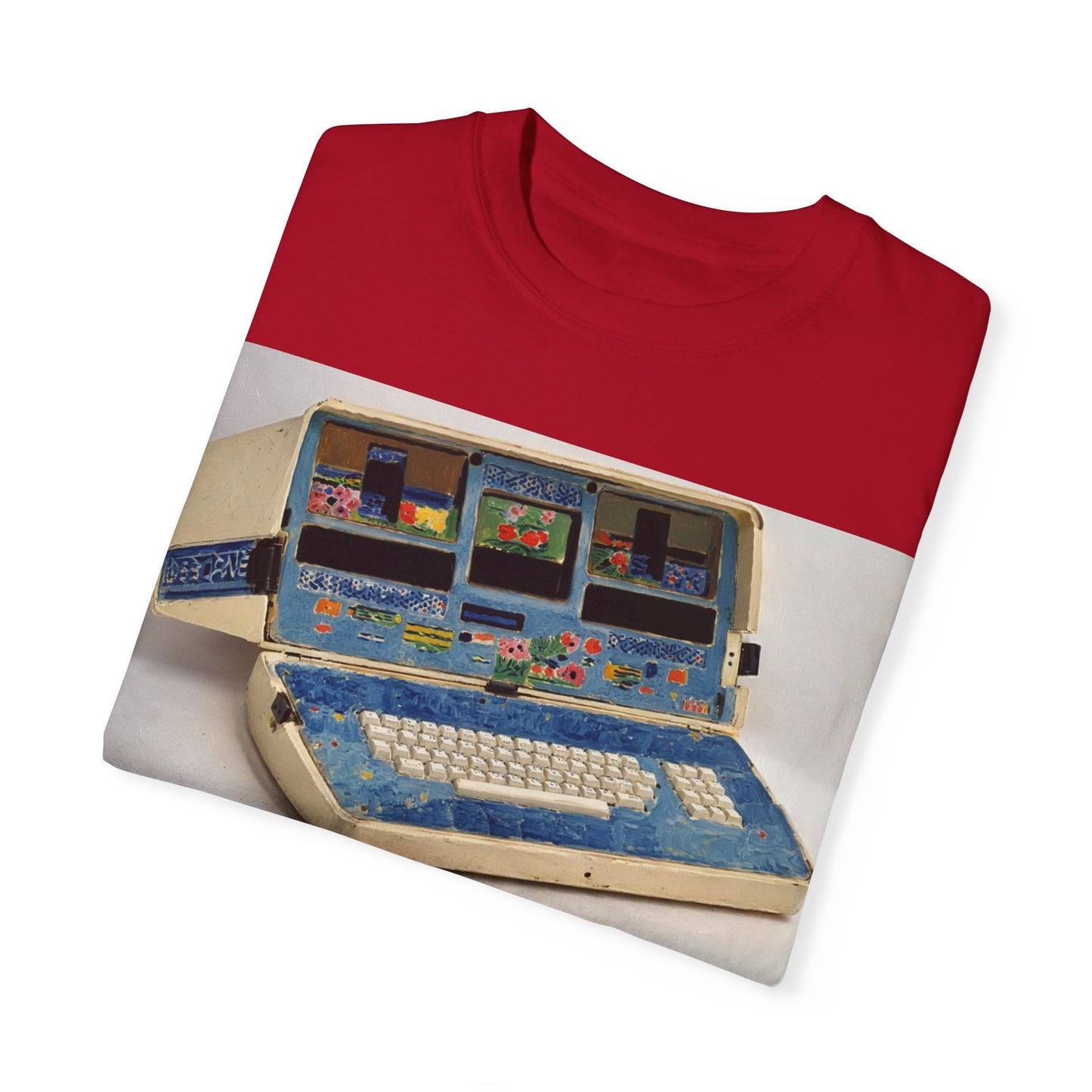 OSBORNE Computer T-Shirt - Floral Art Color