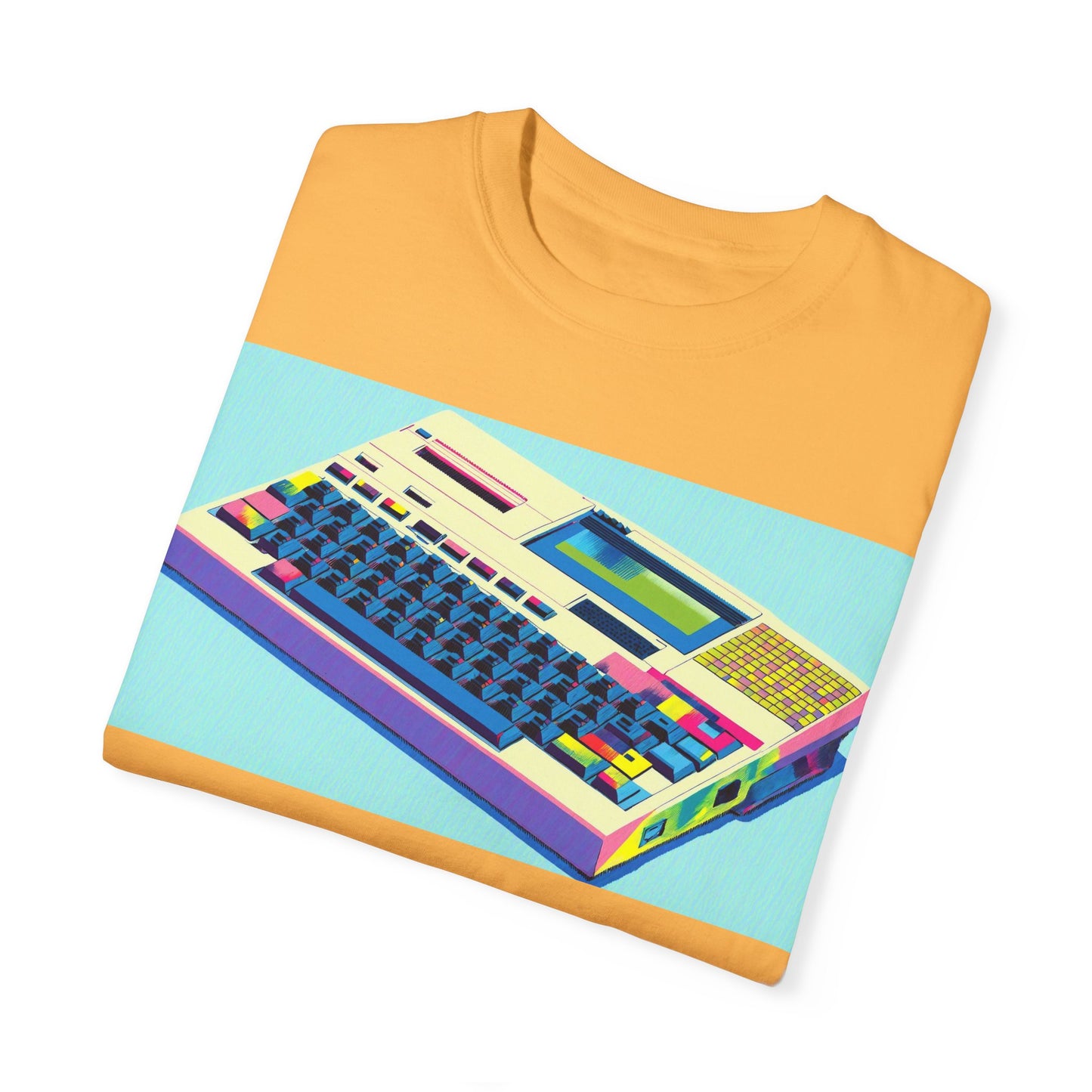 Classic Laptop Computer T-Shirt - Print Art Multi-Color