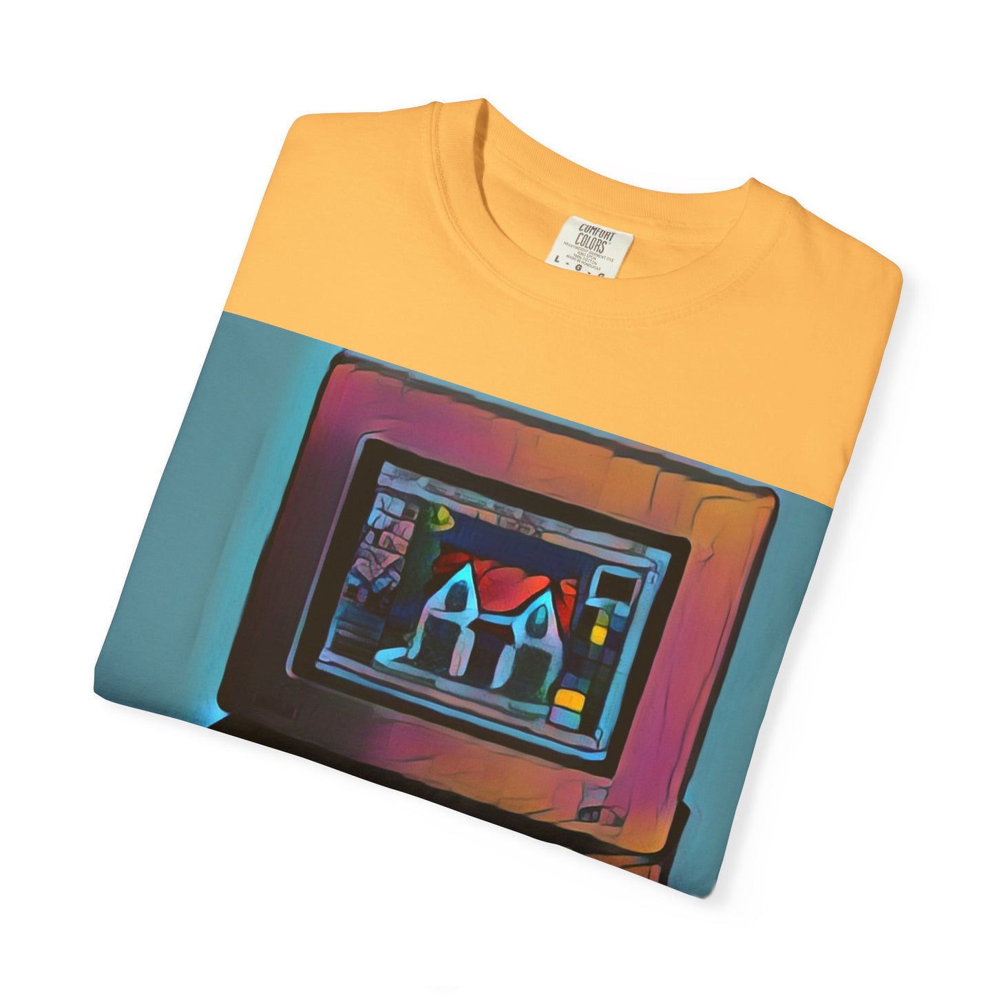 Classic business machine inspired T-Shirt  | Color Print Art | Ideal for tech enthusiasts and collectors