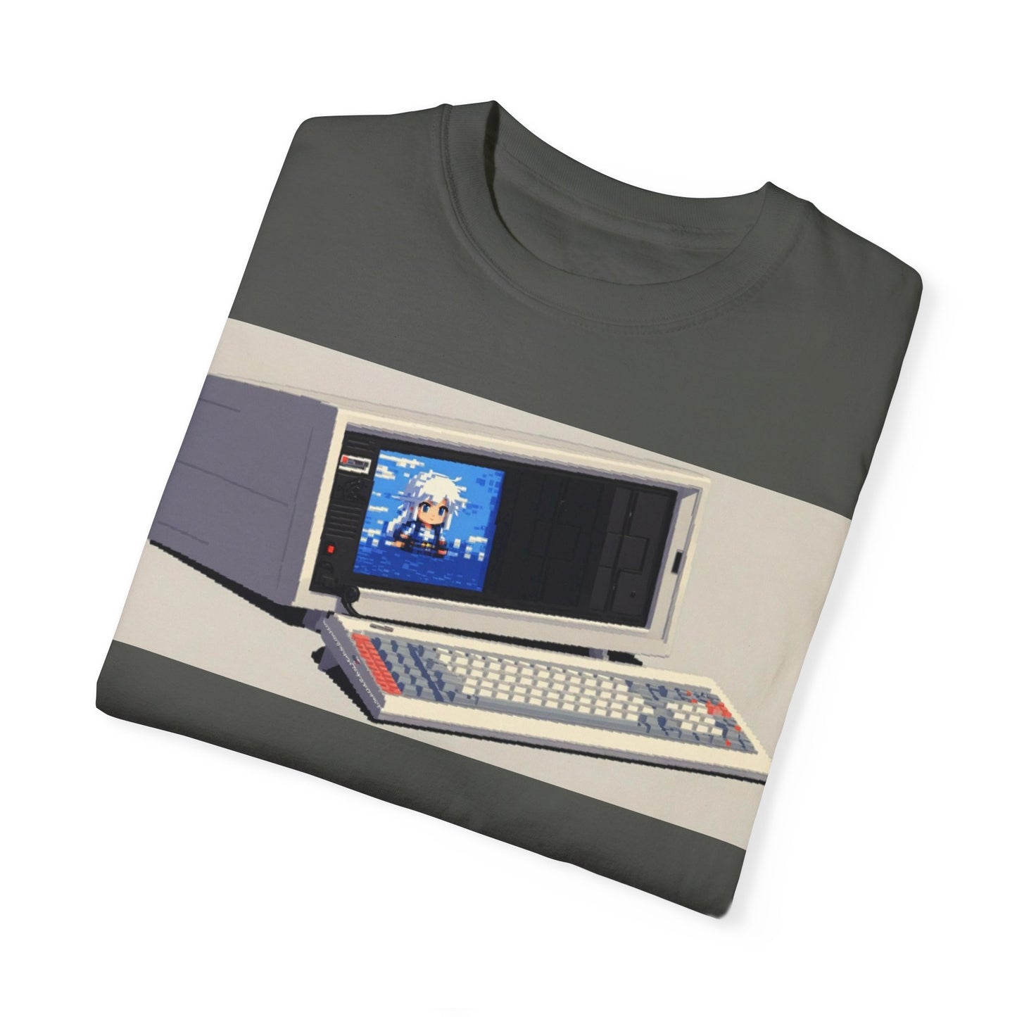Classic Luggable PC T-Shirt - Pixel Art Color