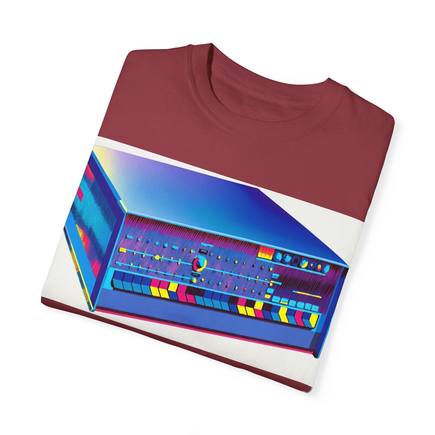 IMSAI 8080 Computer T-Shirt - Modern Art Multi-Color