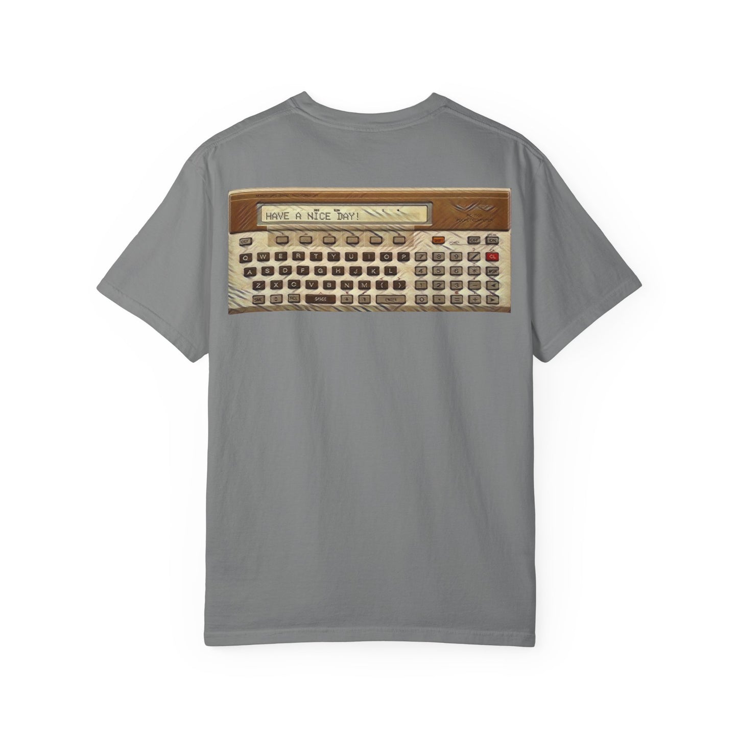 Pocket Computer T-Shirt  | Custom Art | Ideal for tech enthusiasts and collectors