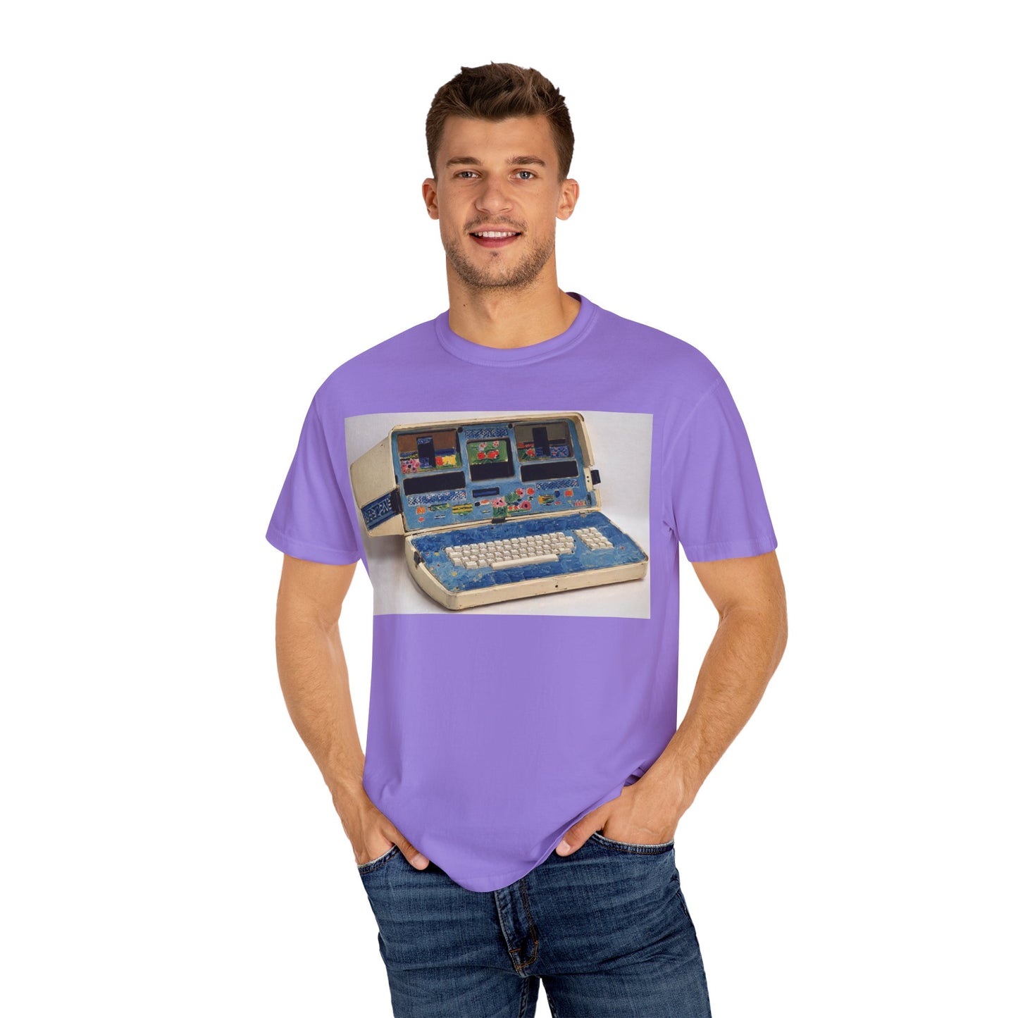 OSBORNE Computer T-Shirt - Floral Art Color