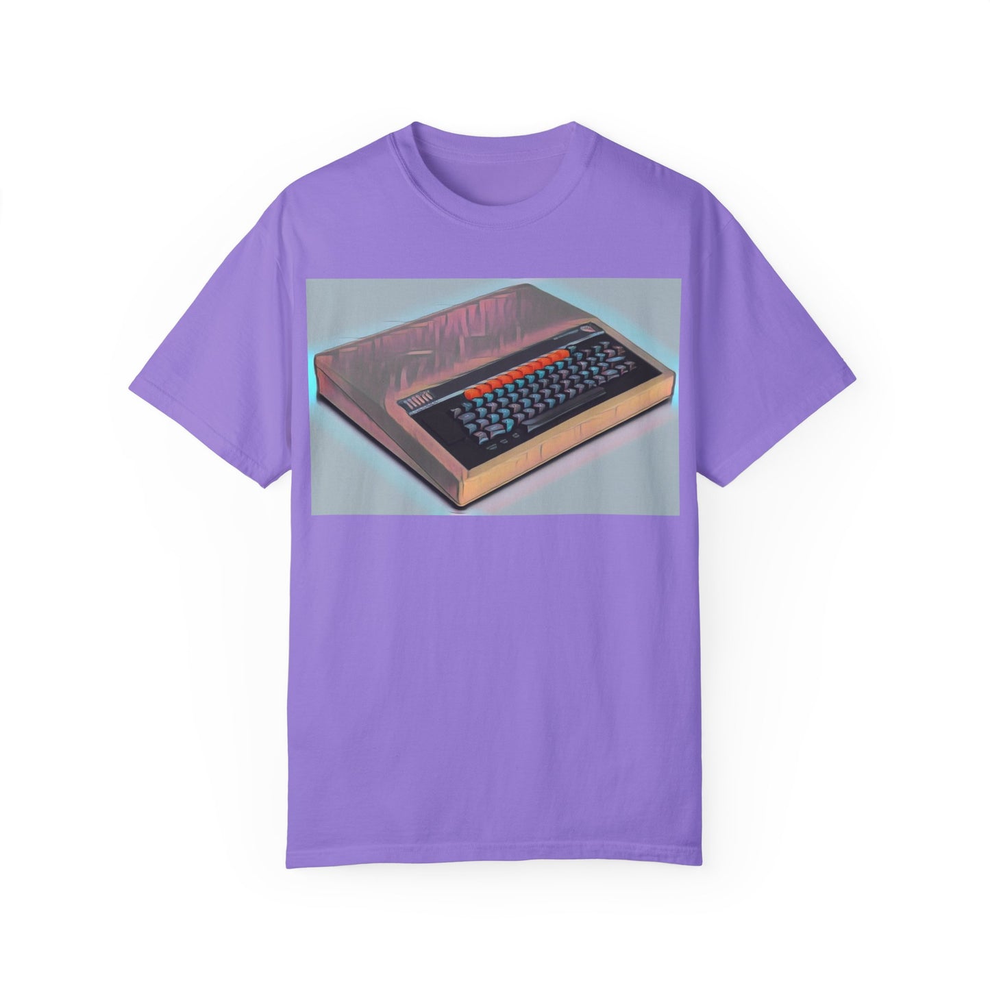 Classic Micro Computer T-Shirt - Modern Art Color