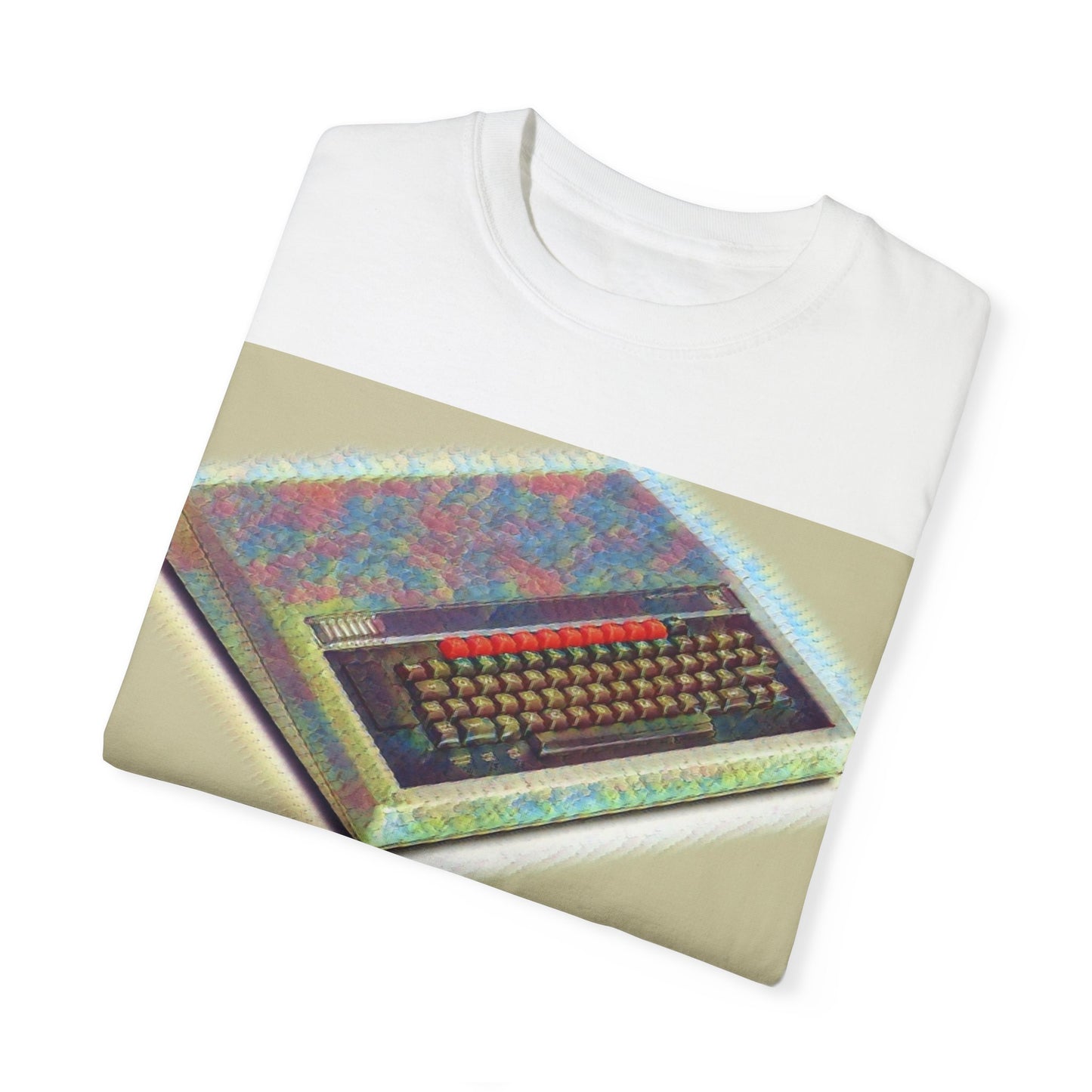 Classic Micro Computer T-Shirt - Paint Art Color