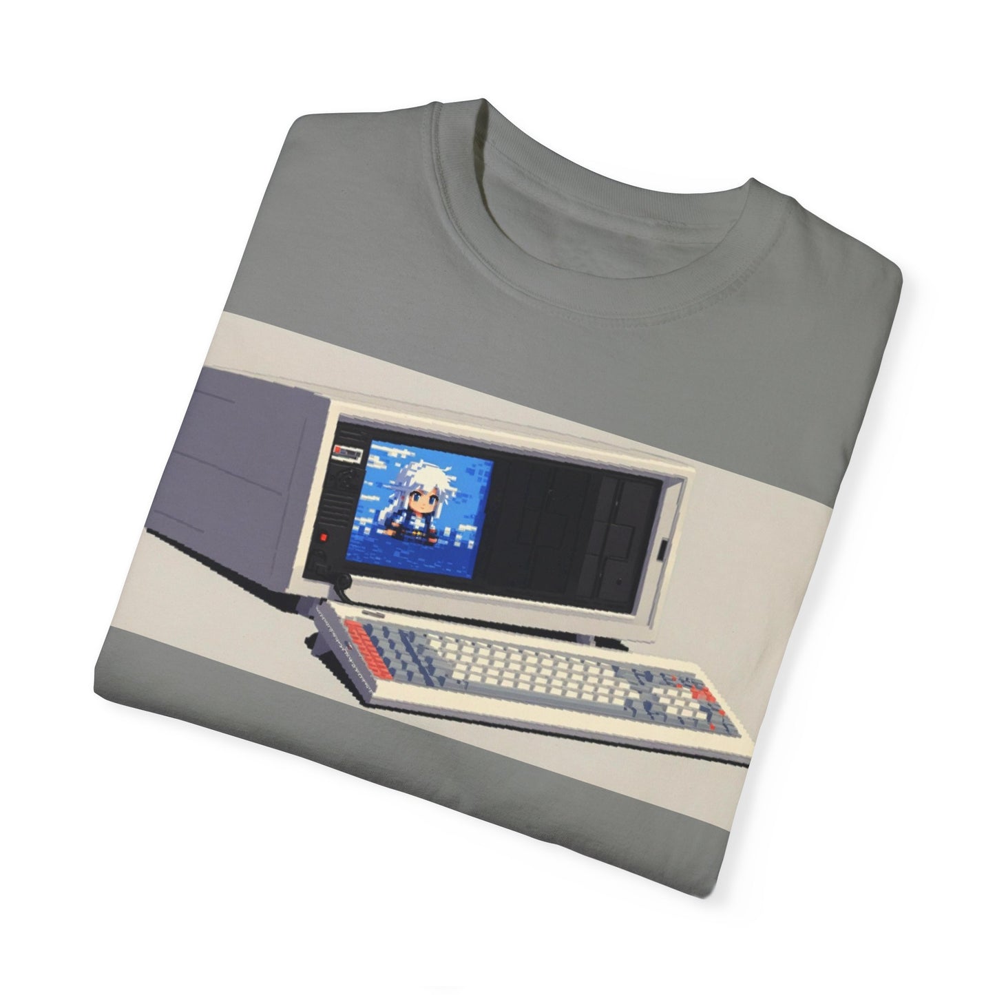 Classic Luggable PC T-Shirt - Pixel Art Color