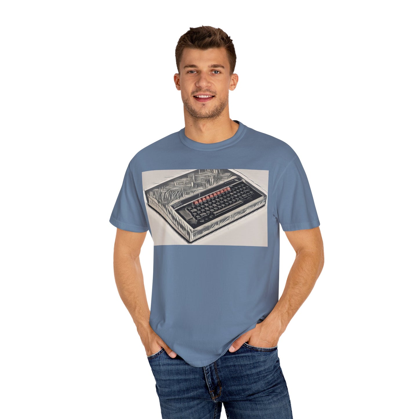 Classic Micro Computer T-Shirt - Ink Art Limited Color