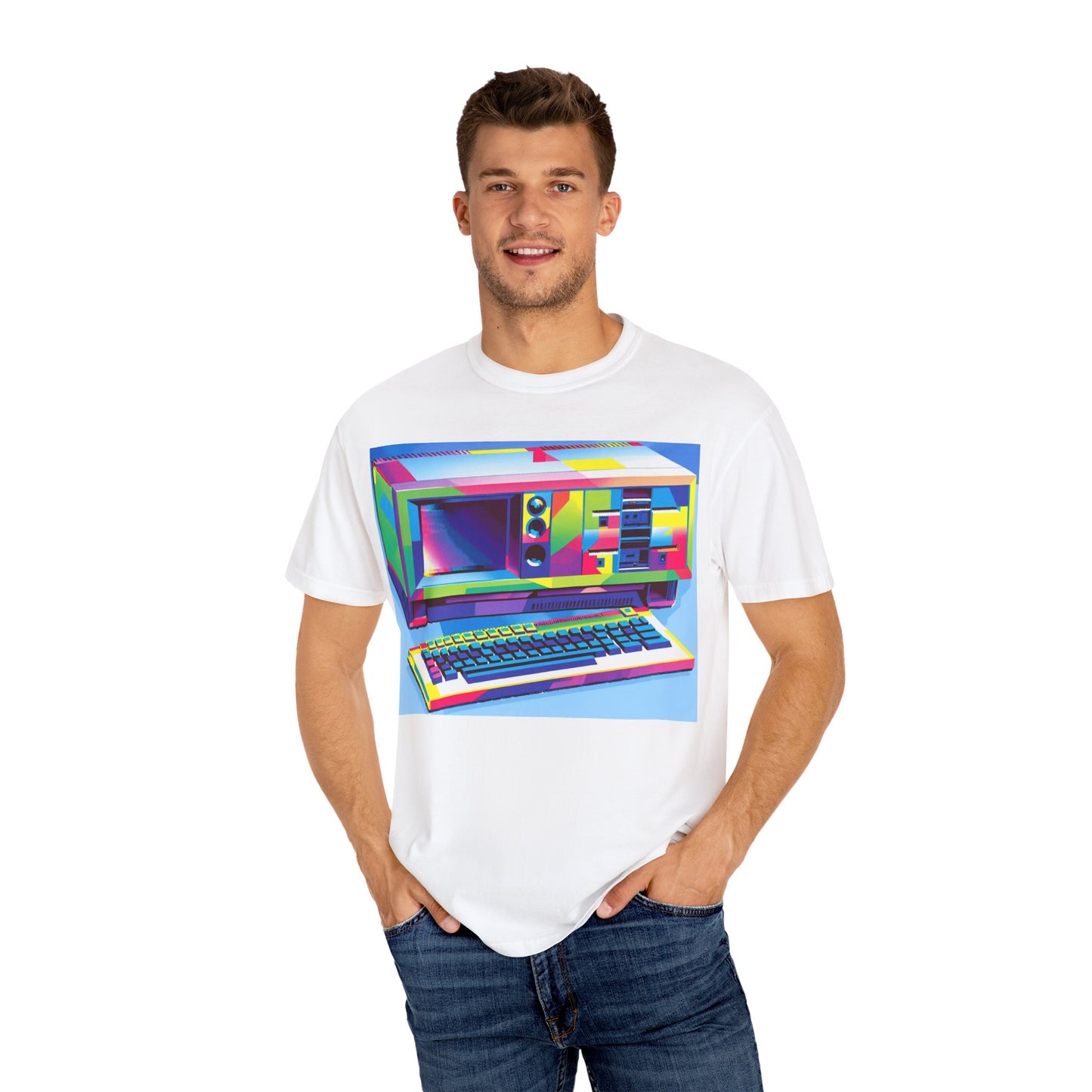 Classic Hyperion Portable PC T-Shirt - Print Art Multi-Color