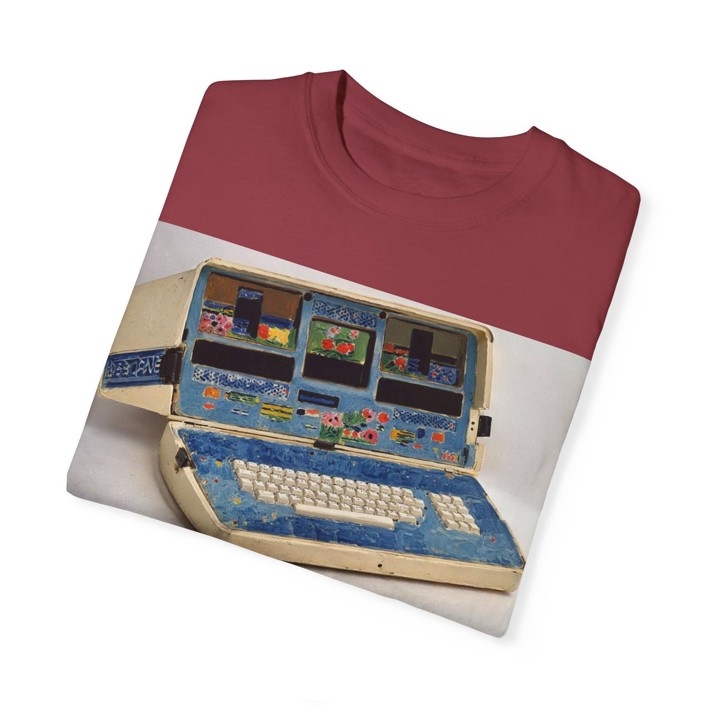 OSBORNE Computer T-Shirt - Floral Art Color