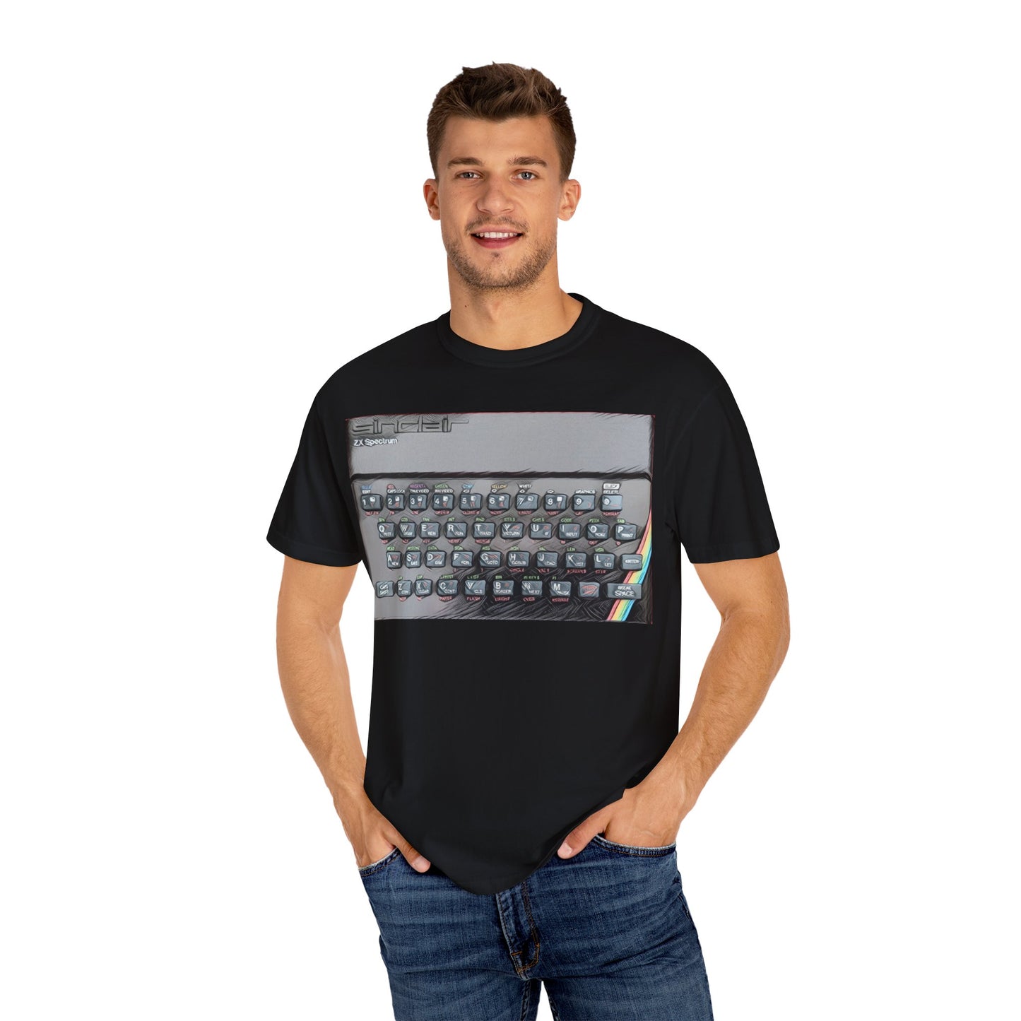 Sinclair Spectrum T-Shirt - Ink Art Color