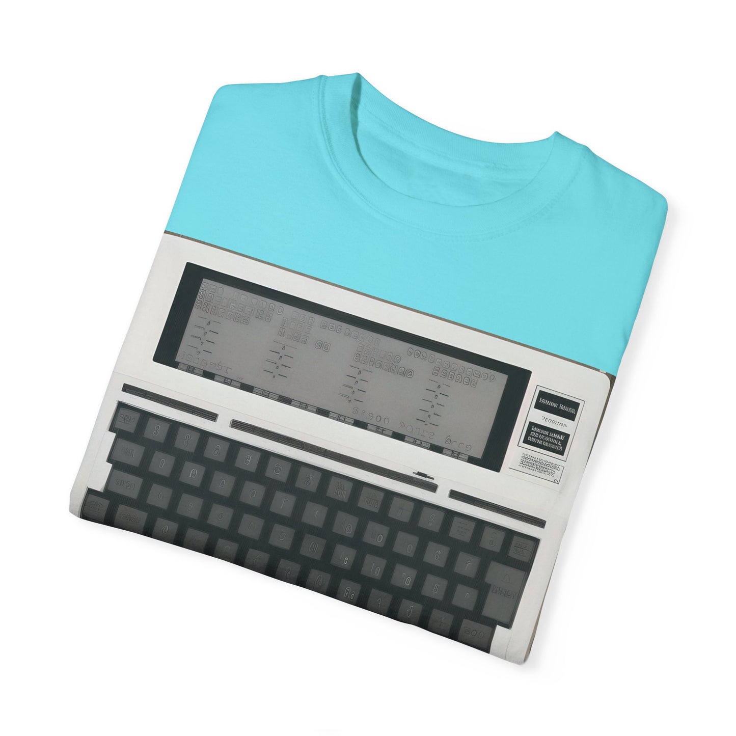 Classic Laptop PC T-Shirt - Print Art Monochrome