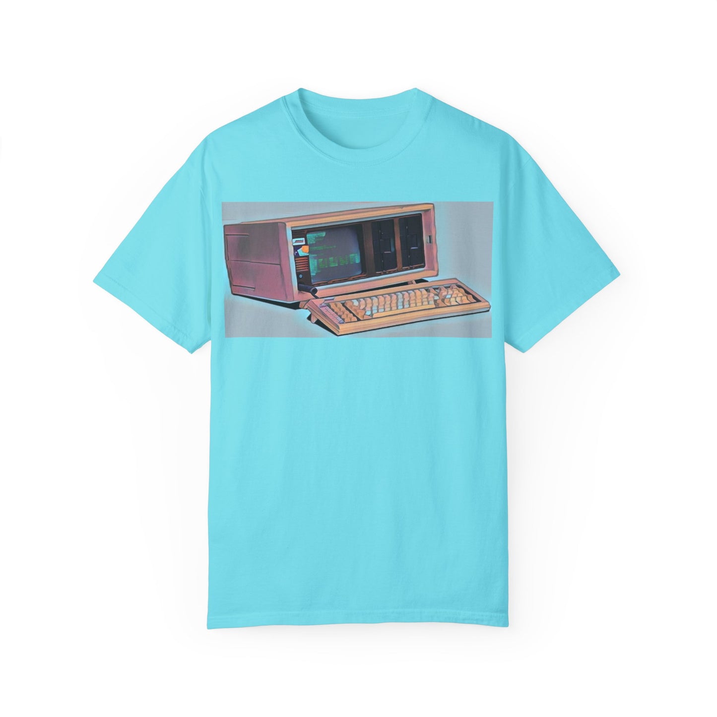 Classic Luggable PC T-Shirt - Modern Art Color